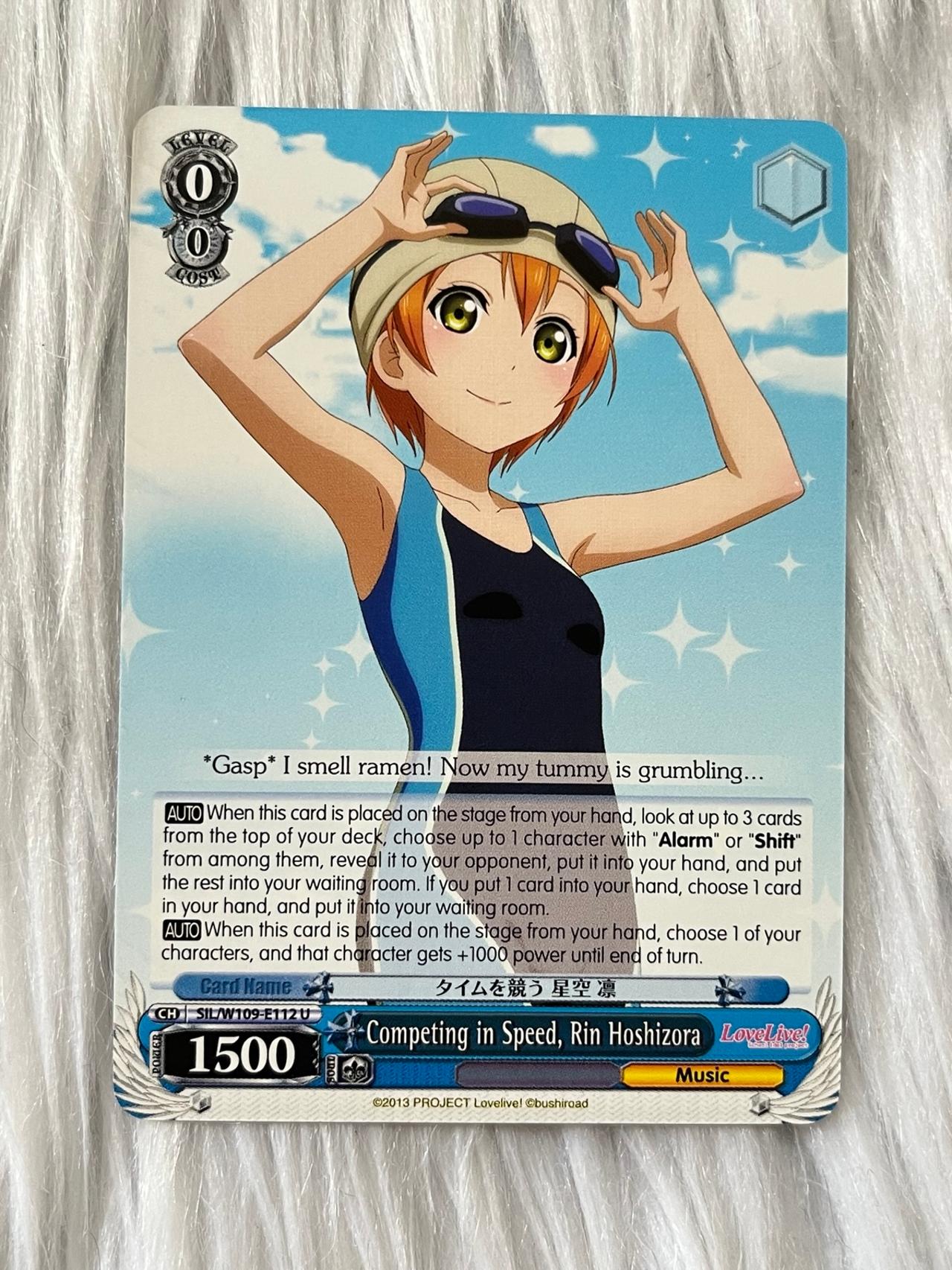 Love Live School Idol Project WEISS TCG Competing in Speed Rin W109-E112 ENG — image 11