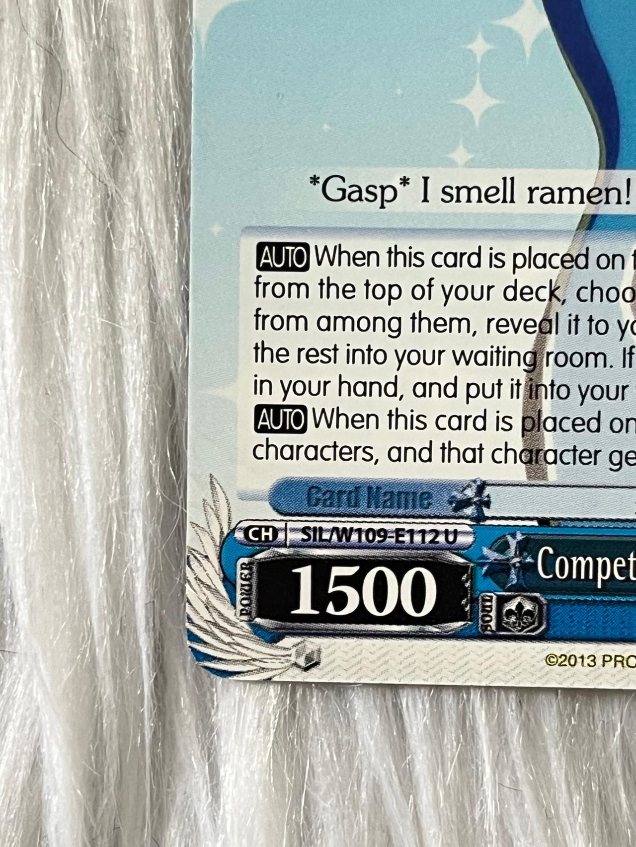 Love Live School Idol Project WEISS TCG Competing in Speed Rin W109-E112 ENG — image 2