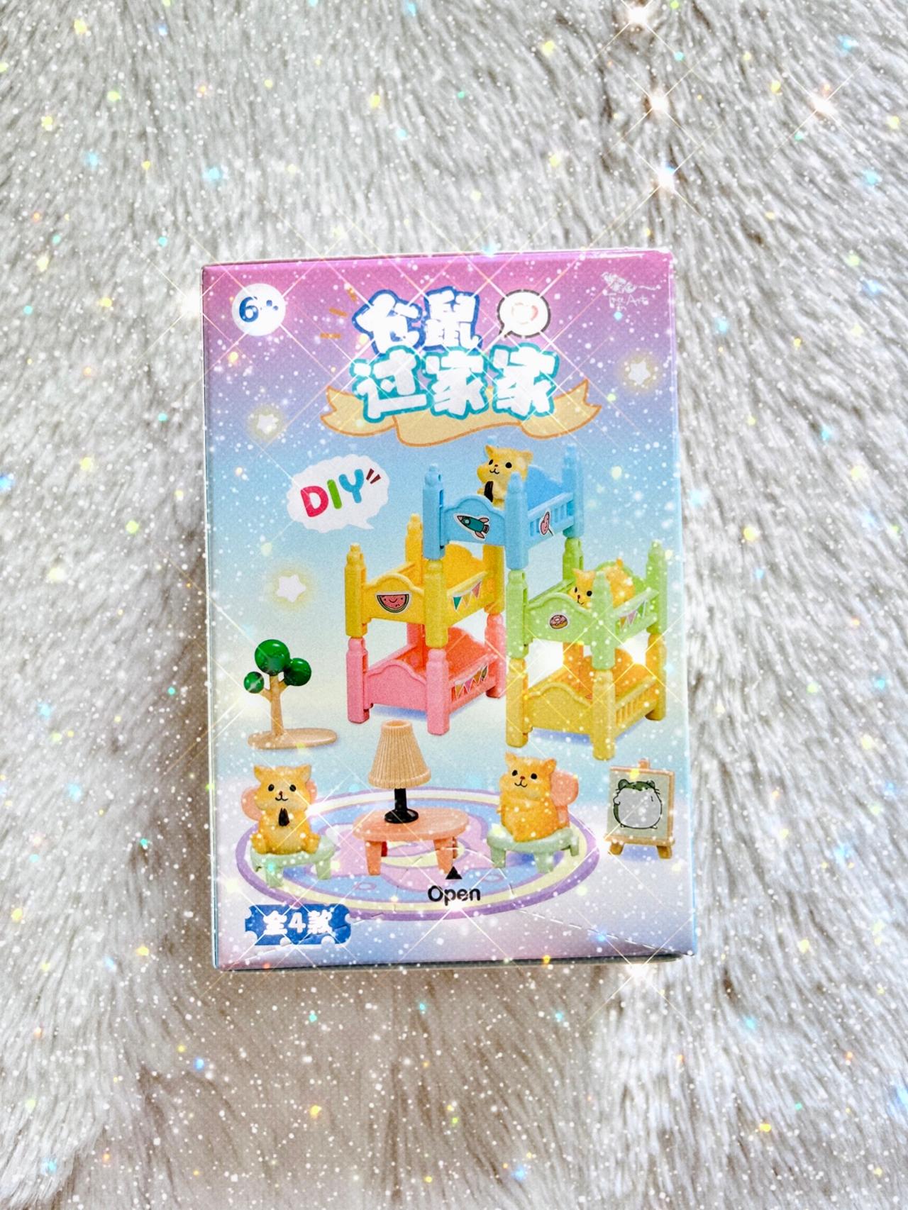 Lucky Koko Hamster Paradise Play DIY Blind Box NIP READ