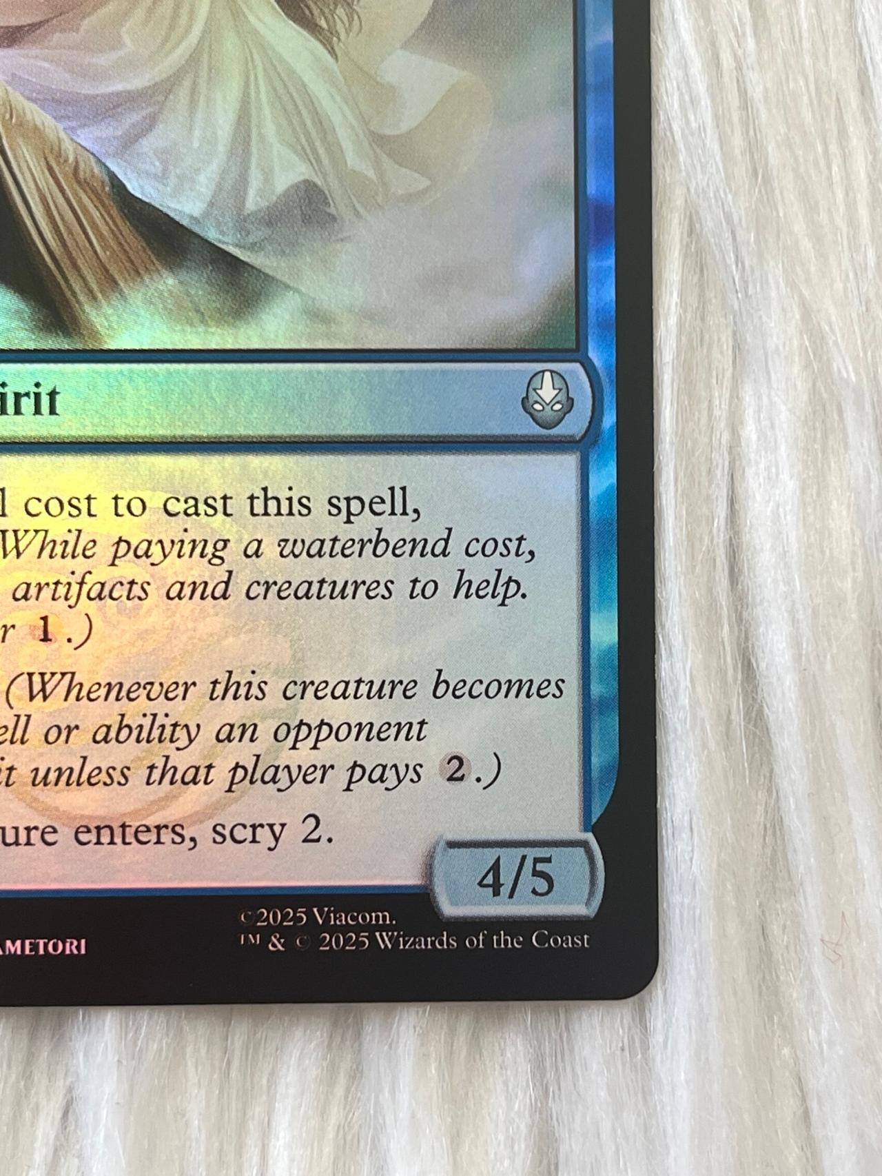 Magic the Gathering x Avatar The Last Airbender Benevolent Spirit U0045 Foil — image 3