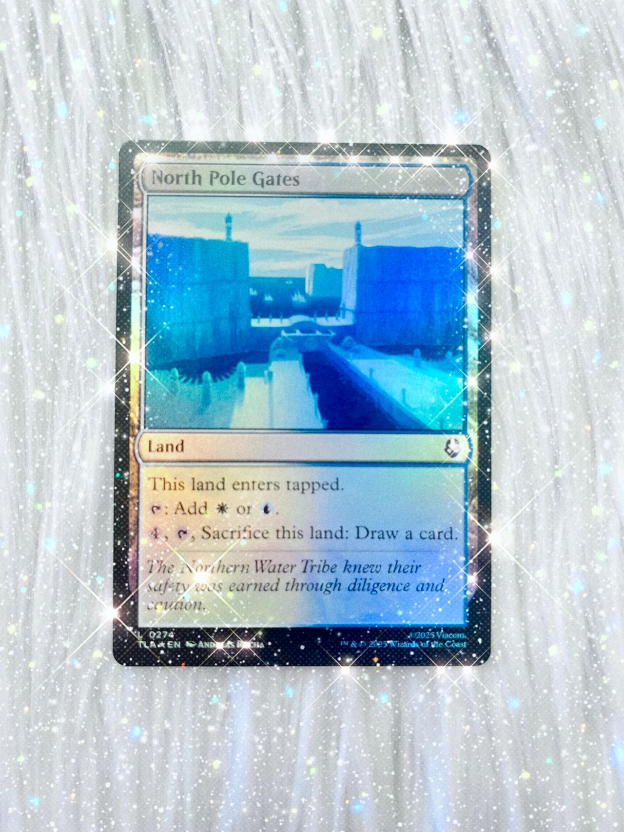 Magic the Gathering x Avatar The Last Airbender North Pole Gates L0274 Foil