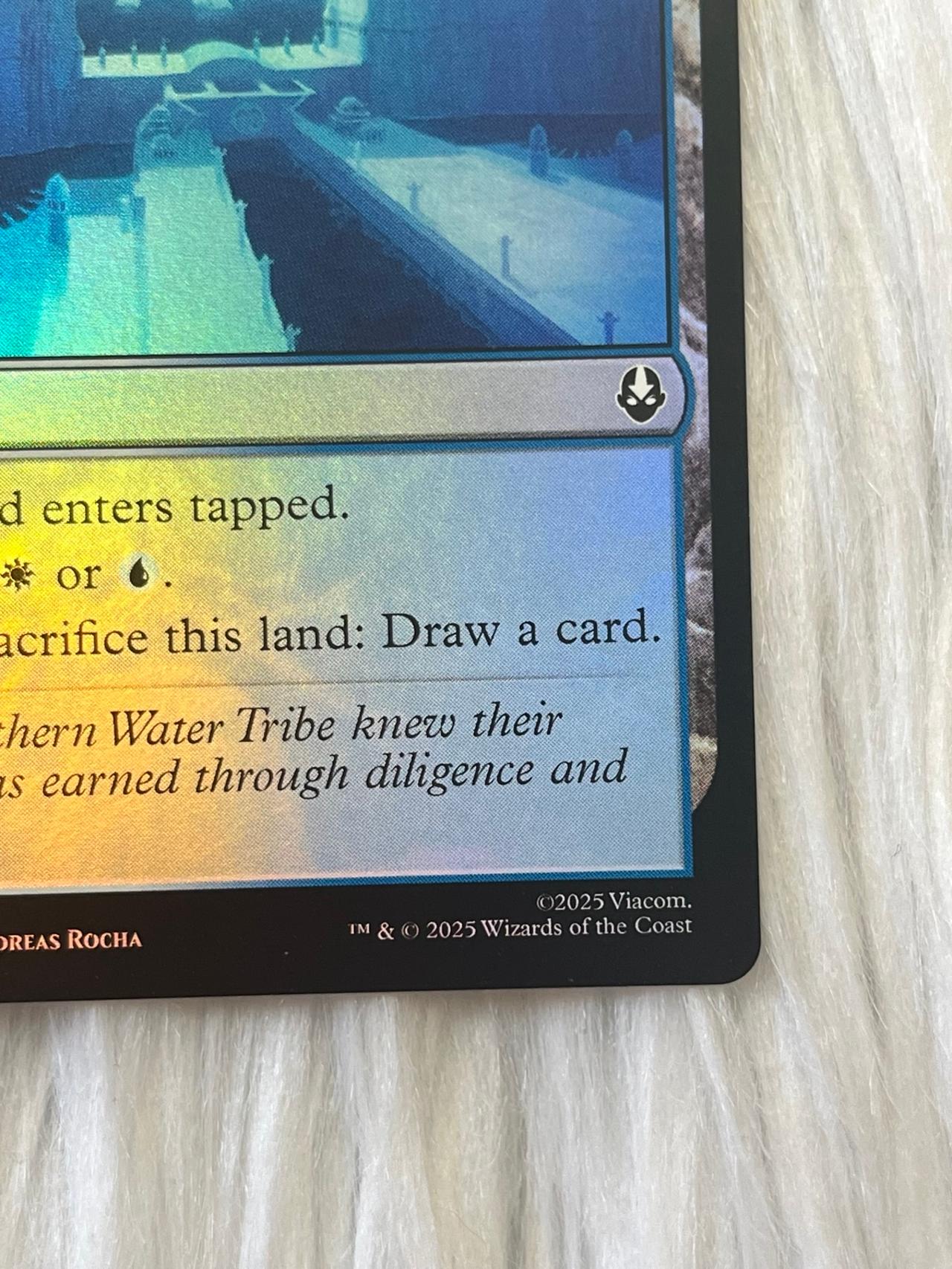 Magic the Gathering x Avatar The Last Airbender North Pole Gates L0274 Foil — image 3