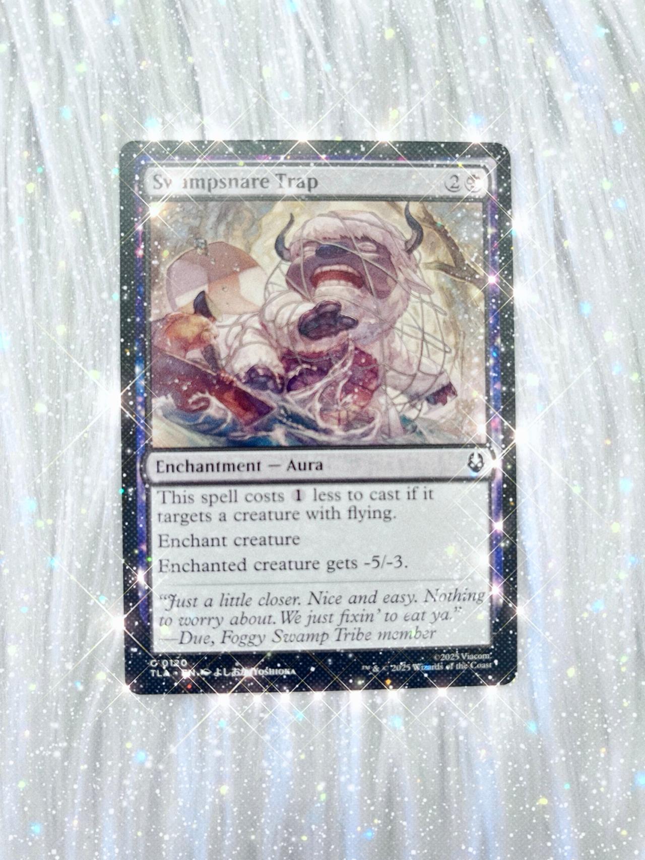 Magic the Gathering x Avatar The Last Airbender Swampsnare Trap C0120 NF