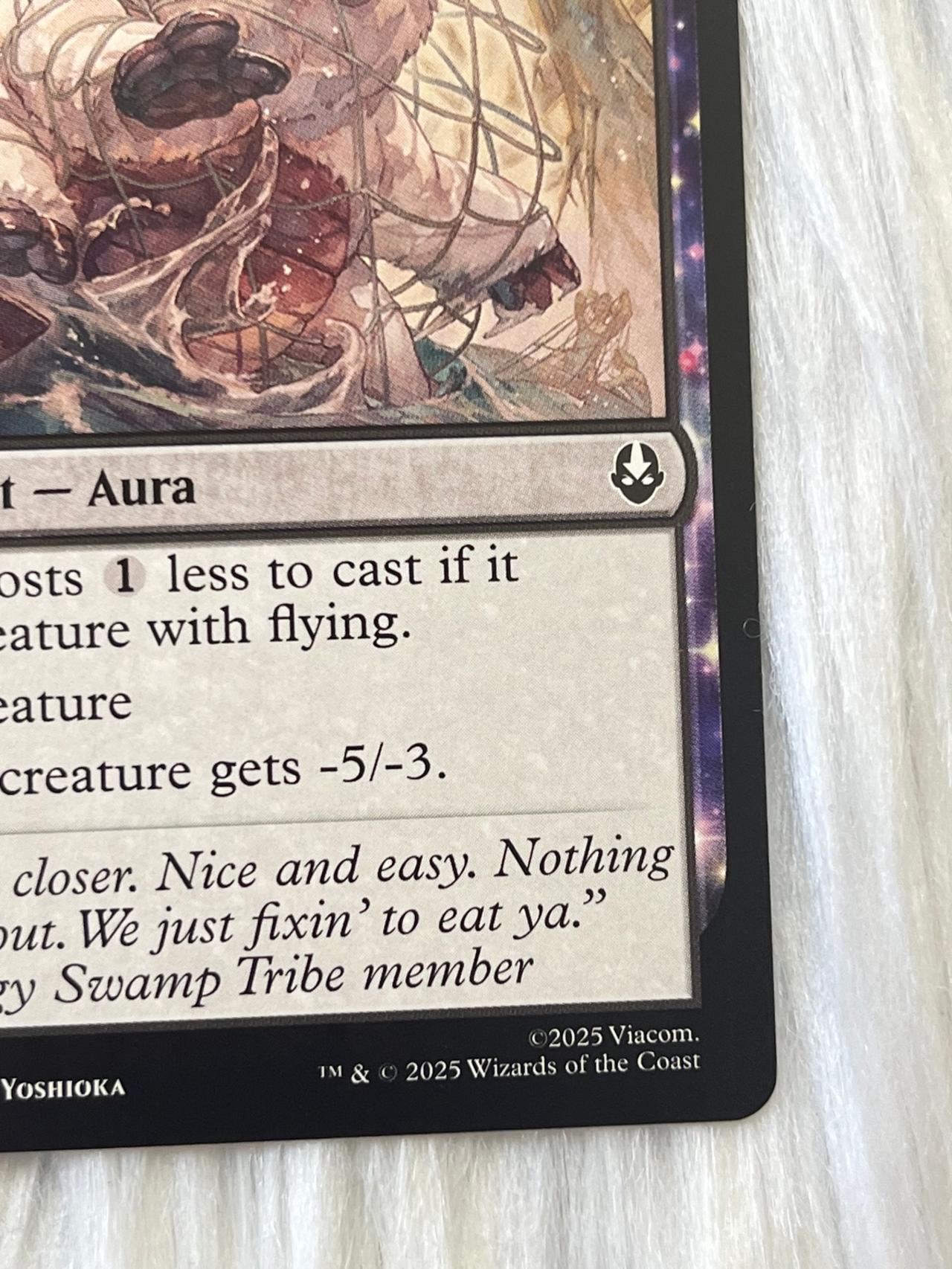 Magic the Gathering x Avatar The Last Airbender Swampsnare Trap C0120 NF — image 3