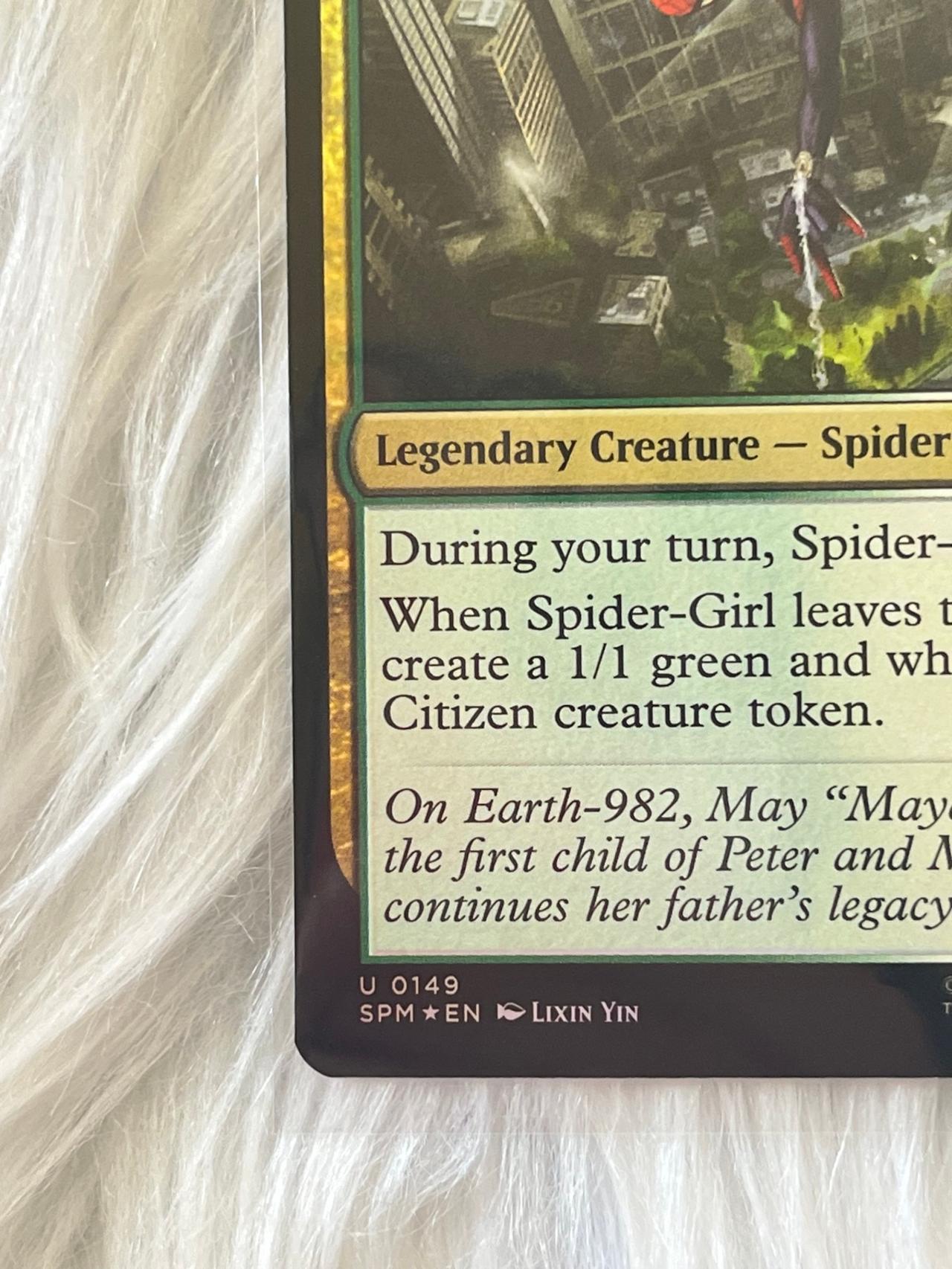 Magic the Gathering x Spider Man TCG 2025 Spider-Girl, Legacy Hero U0149 Foil — image 2