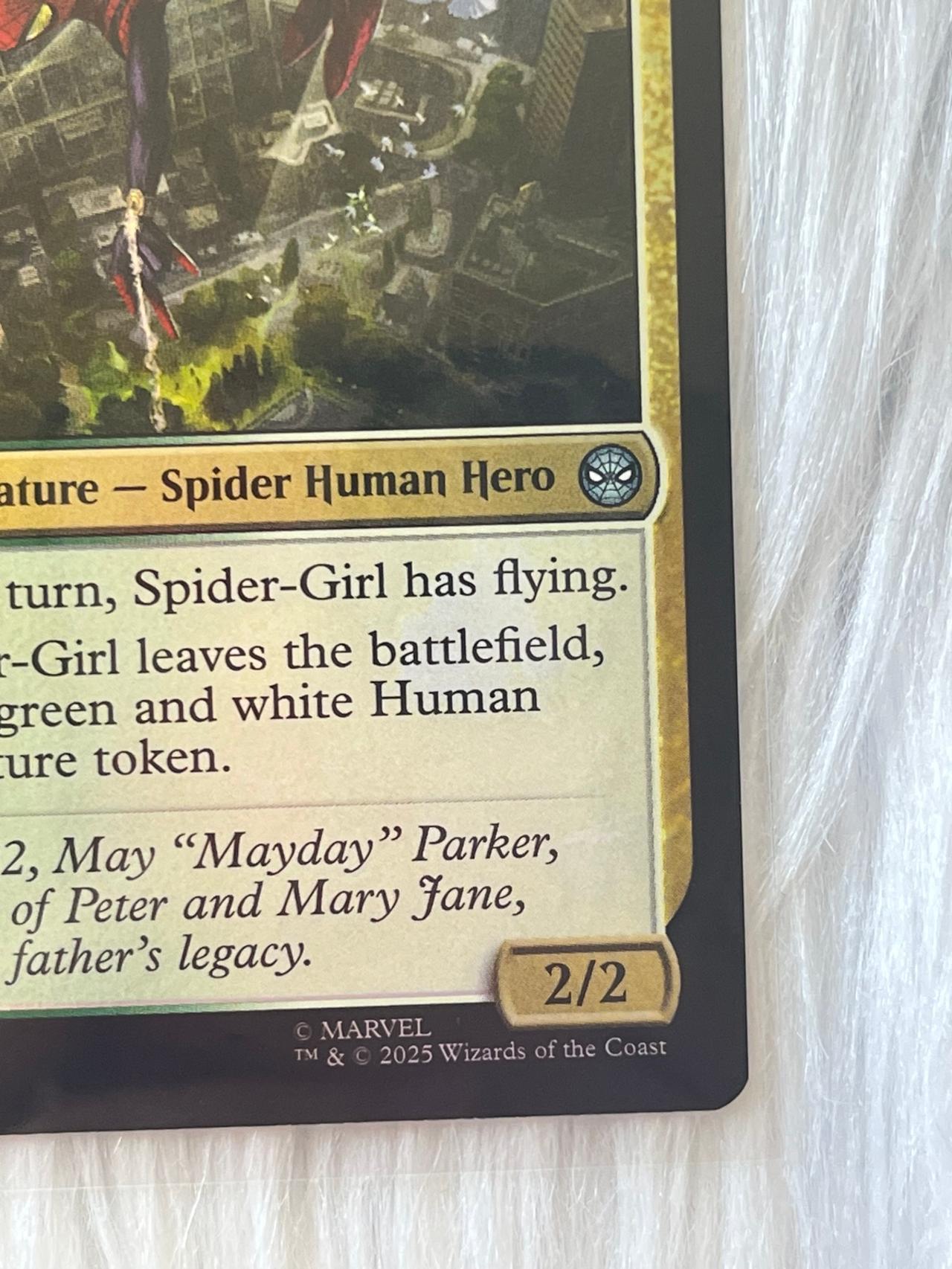 Magic the Gathering x Spider Man TCG 2025 Spider-Girl, Legacy Hero U0149 Foil — image 3
