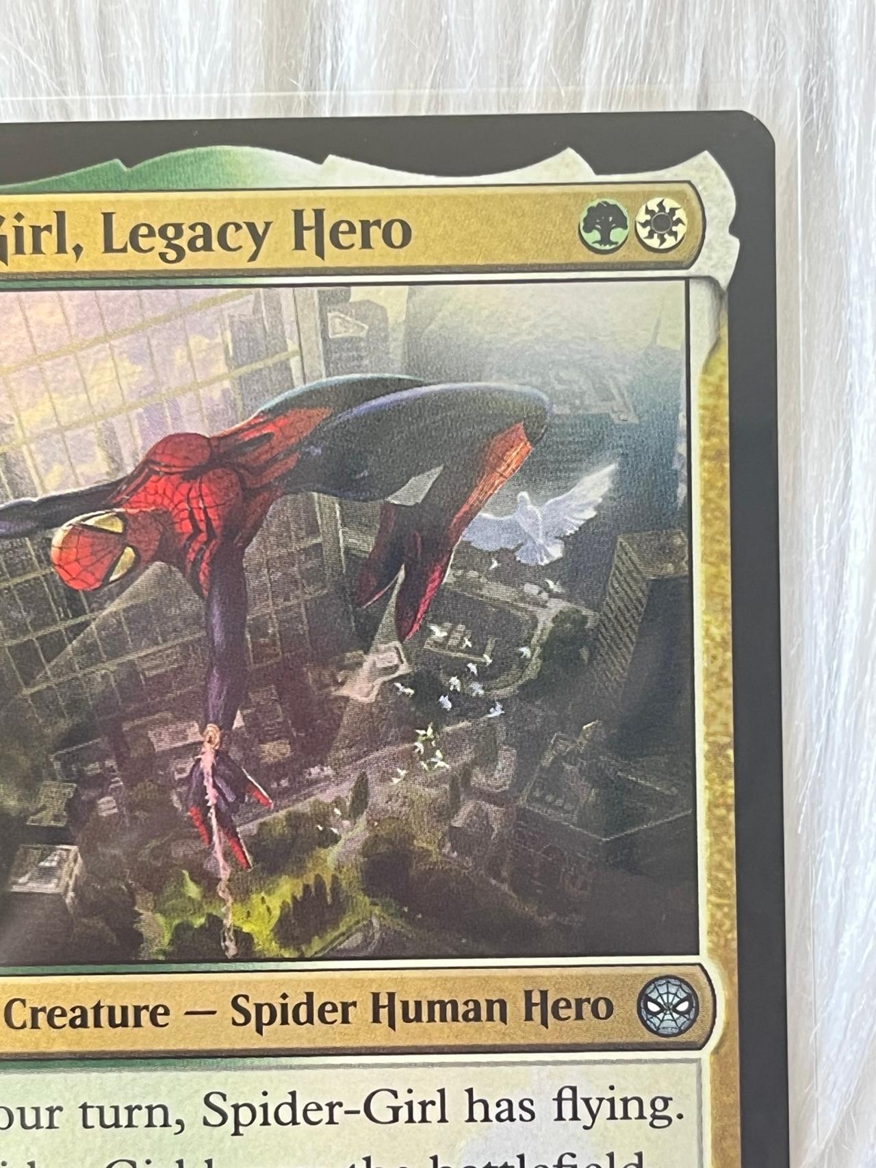 Magic the Gathering x Spider Man TCG 2025 Spider-Girl, Legacy Hero U0149 Foil — image 4