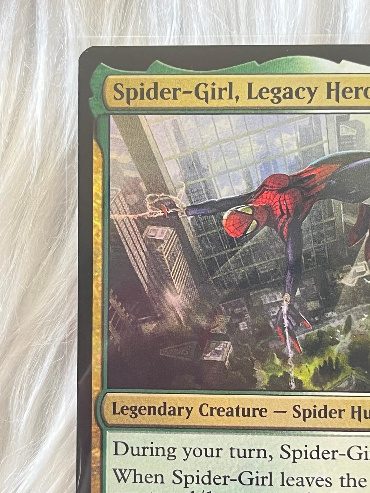 Magic the Gathering x Spider Man TCG 2025 Spider-Girl, Legacy Hero U0149 Foil — image 5