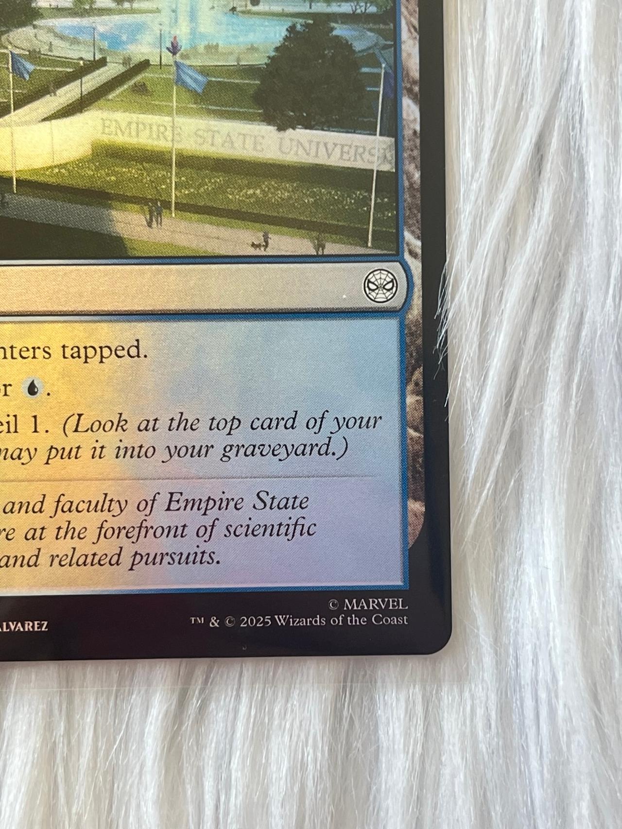 Magic the Gathering x Spider Man TCG 2025 University Campus L0186 Foil — image 3