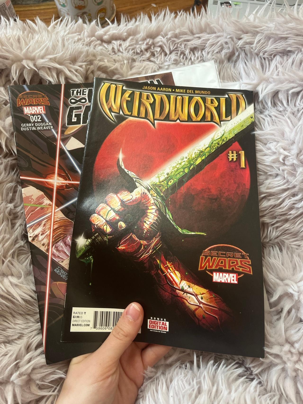 Marvel Secret Wars Weird World 1 & Infinity Gauntlet 2 set of 2 — image 2