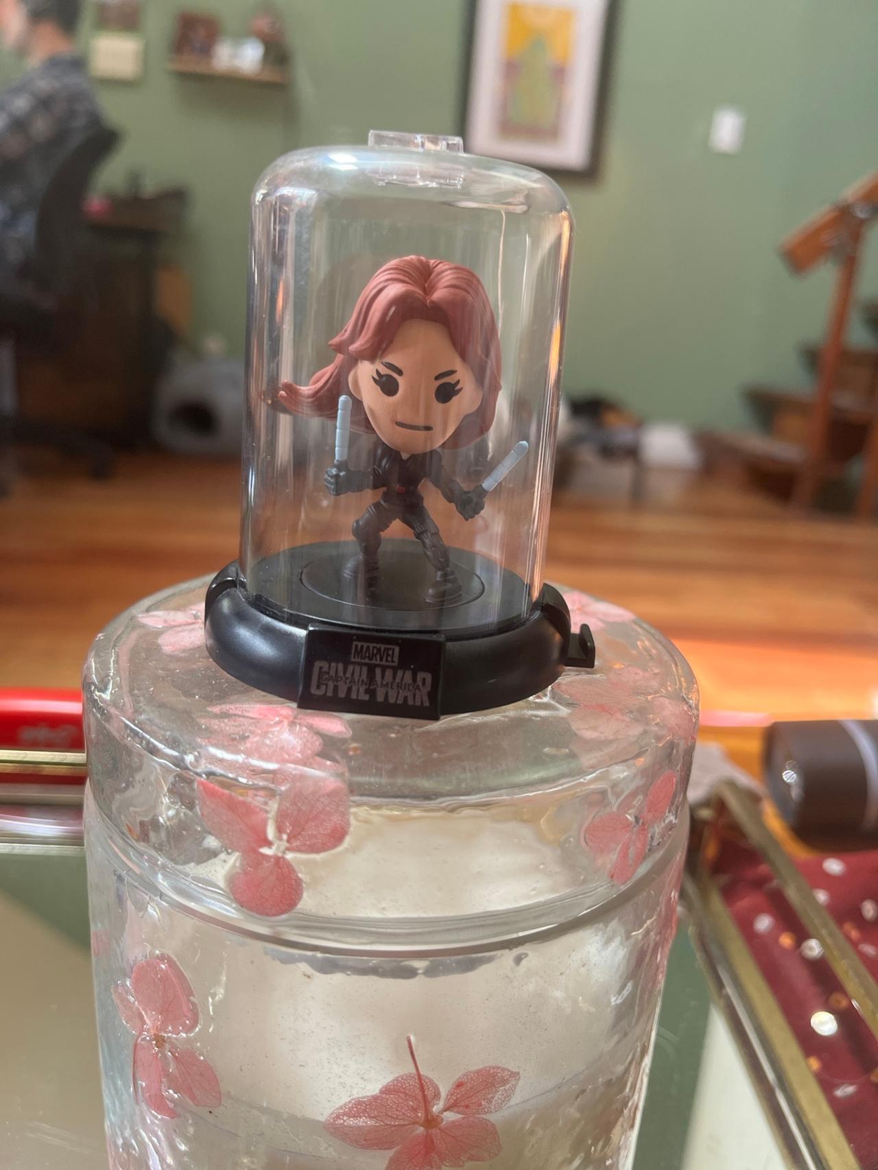 Marvel Zag Toys Black Widow Cival War Figure Mystery Blind Bag CRACK
