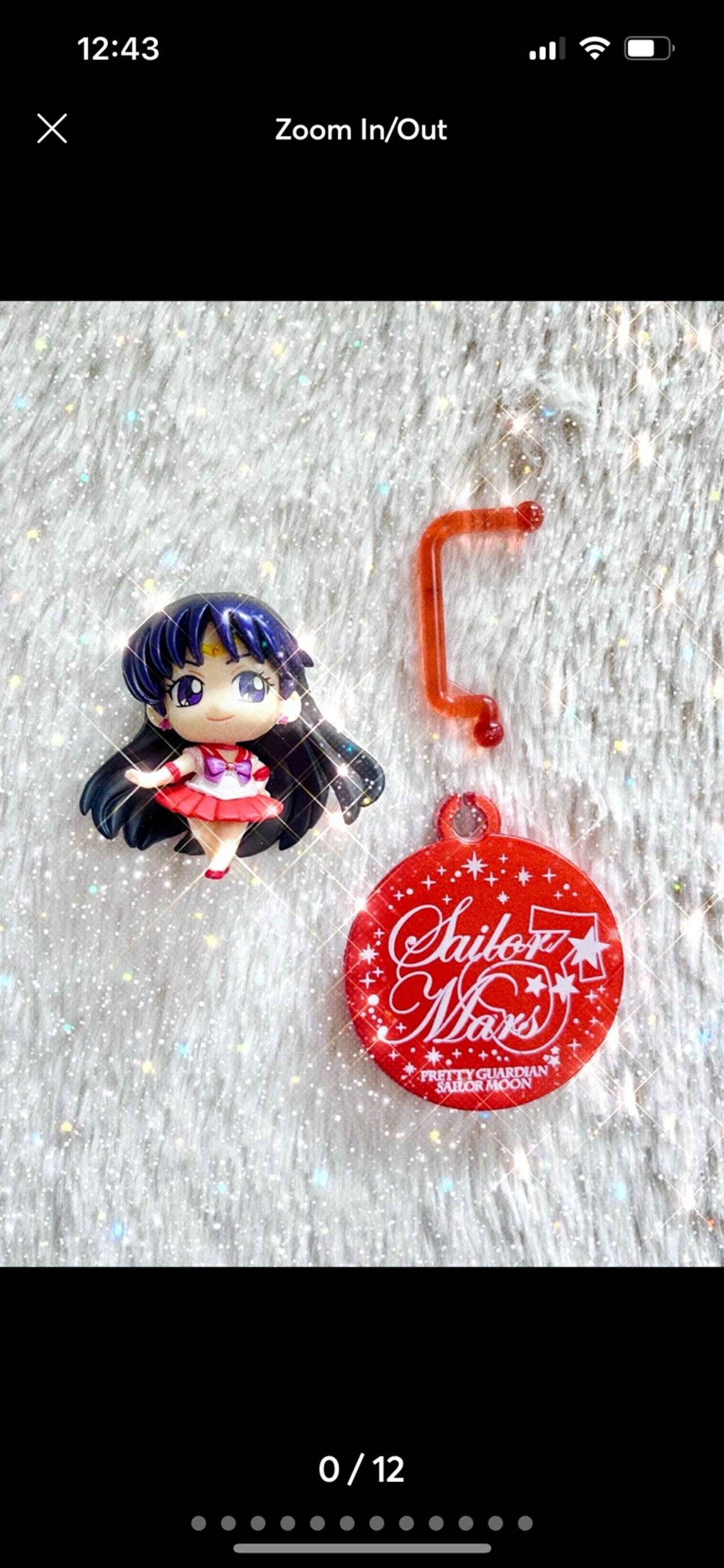 MegaHouse Petite Chara Sailor Moon Mars Figure GOOD DISPLAYED Confirmed READ