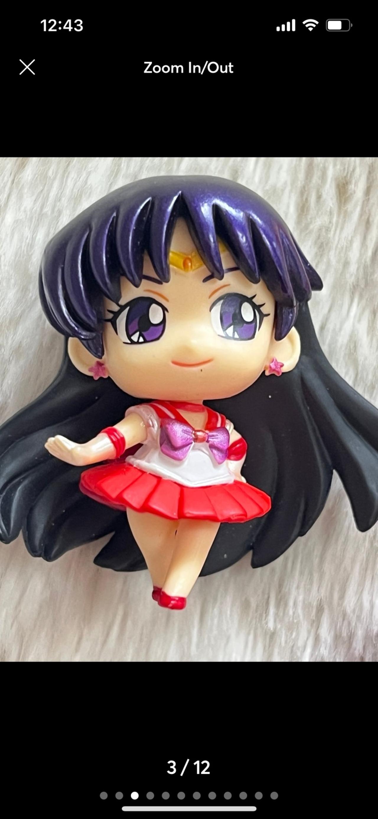 MegaHouse Petite Chara Sailor Moon Mars Figure GOOD DISPLAYED Confirmed READ — image 3