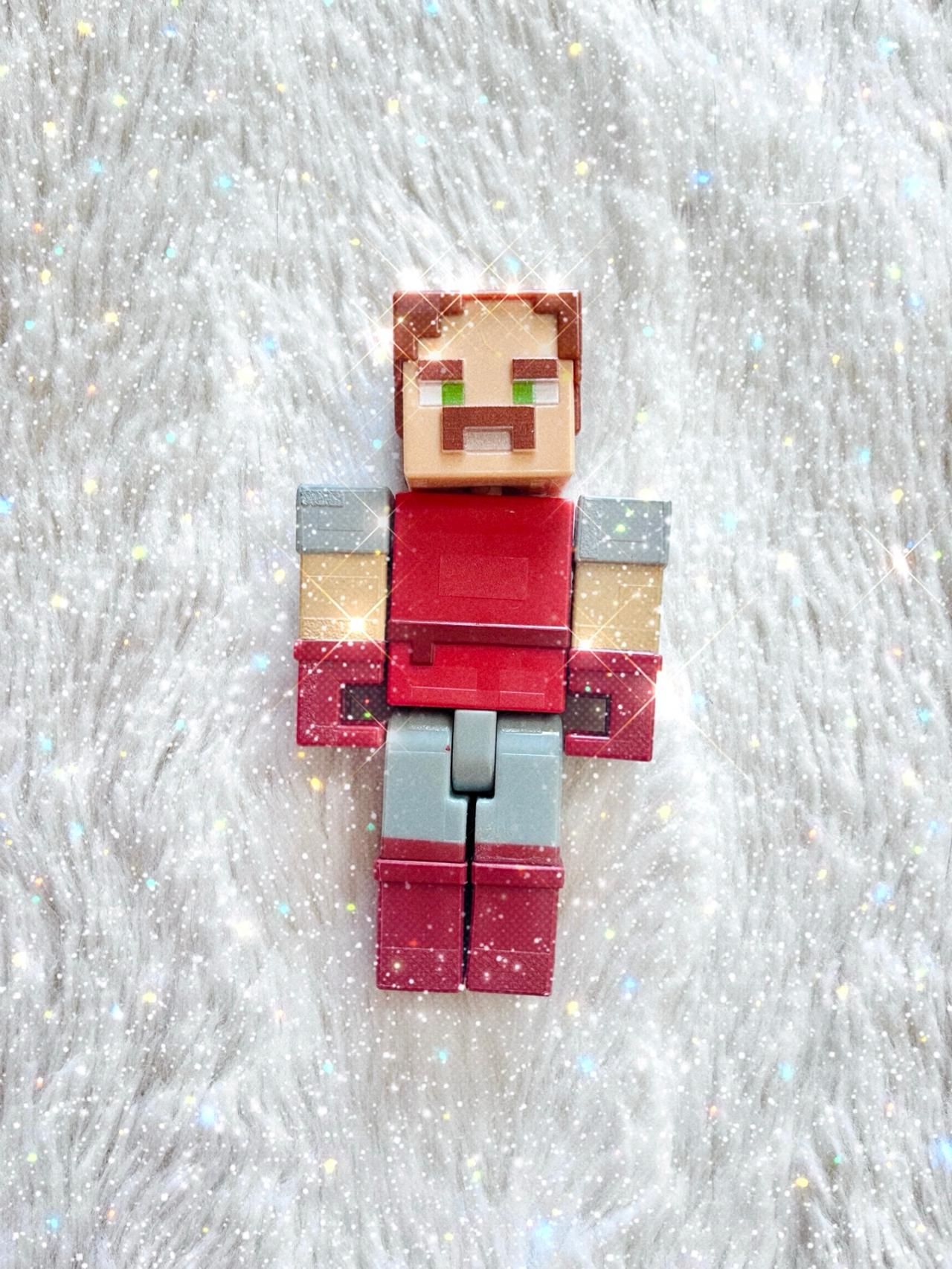 Minecraft Dungeons Posable Hal Figure 3-4” GWOP READ
