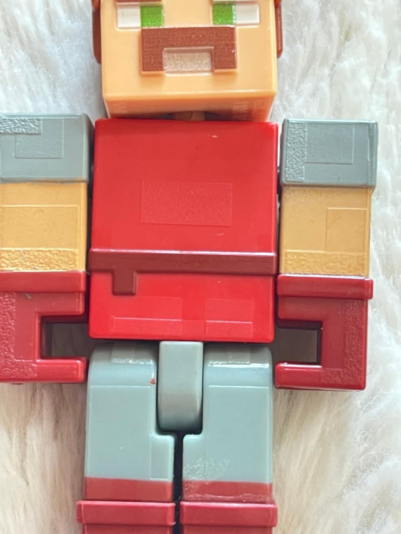 Minecraft Dungeons Posable Hal Figure 3-4” GWOP READ — image 3