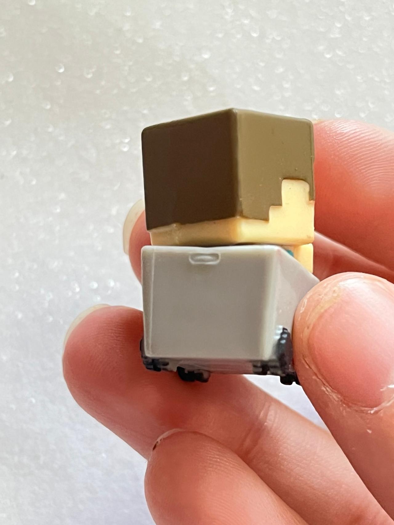Minecraft Mini Series 3 Steve In Minecart Figure READ — image 4