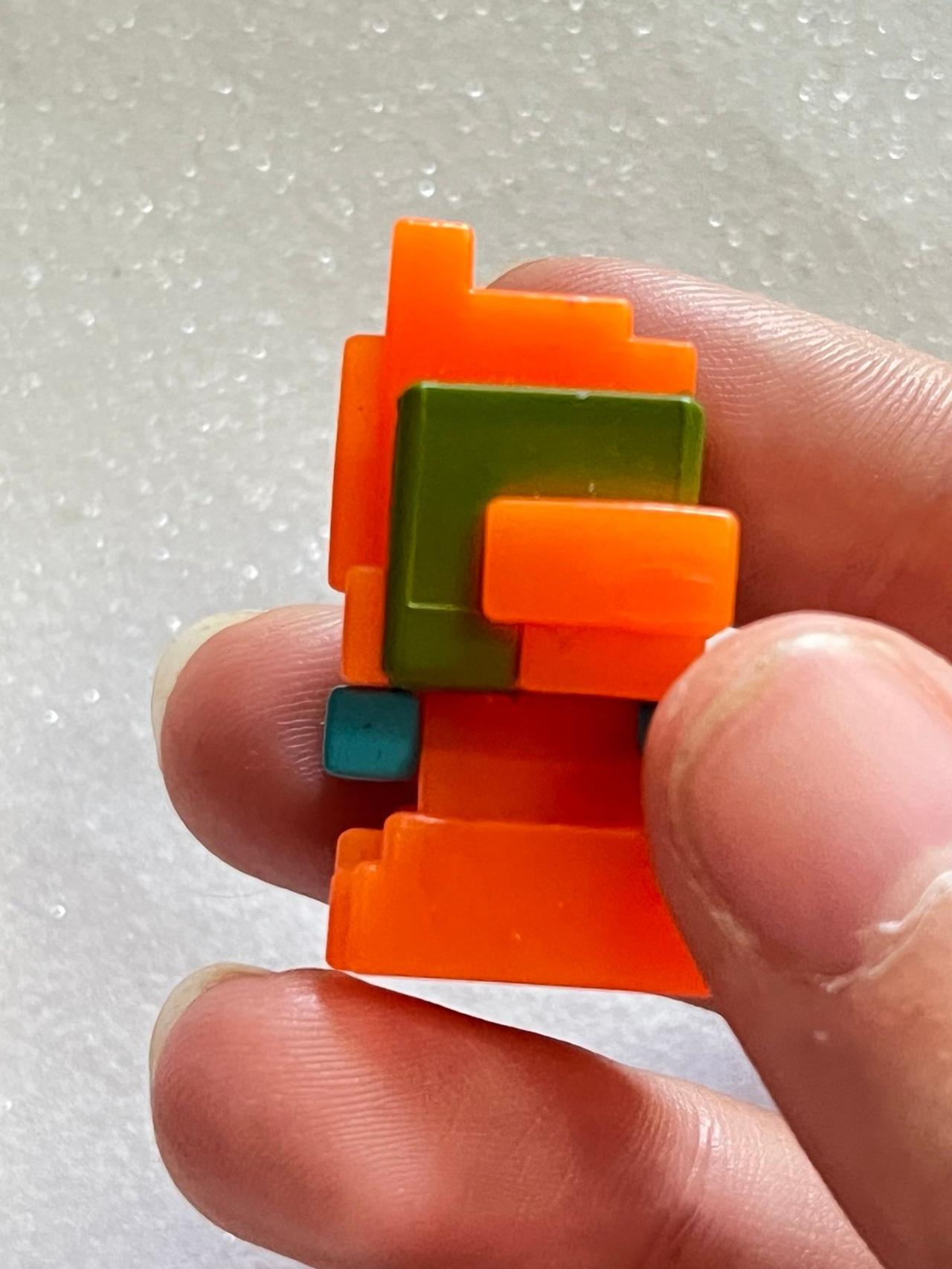 Minecraft Mini Series 3 Zombie in Flames Figure READ — image 4