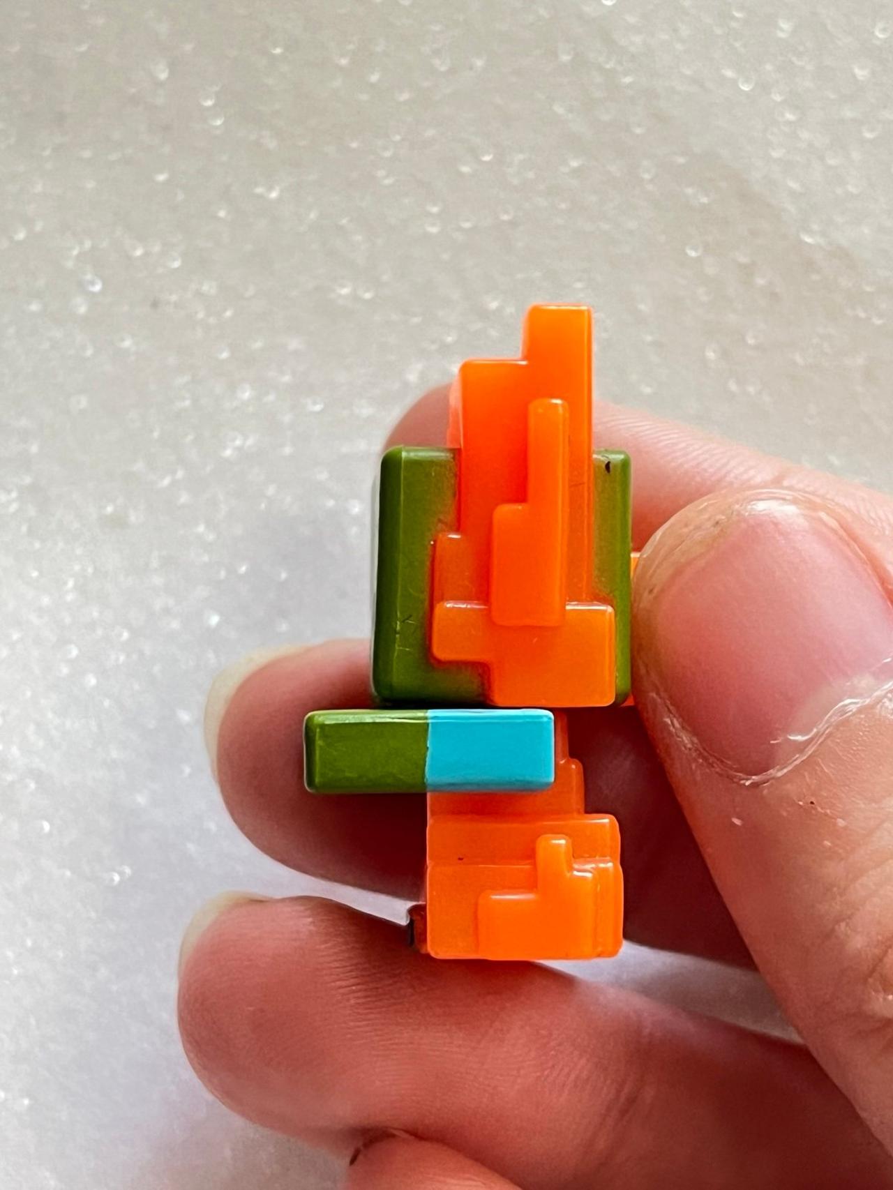 Minecraft Mini Series 3 Zombie in Flames Figure READ — image 5