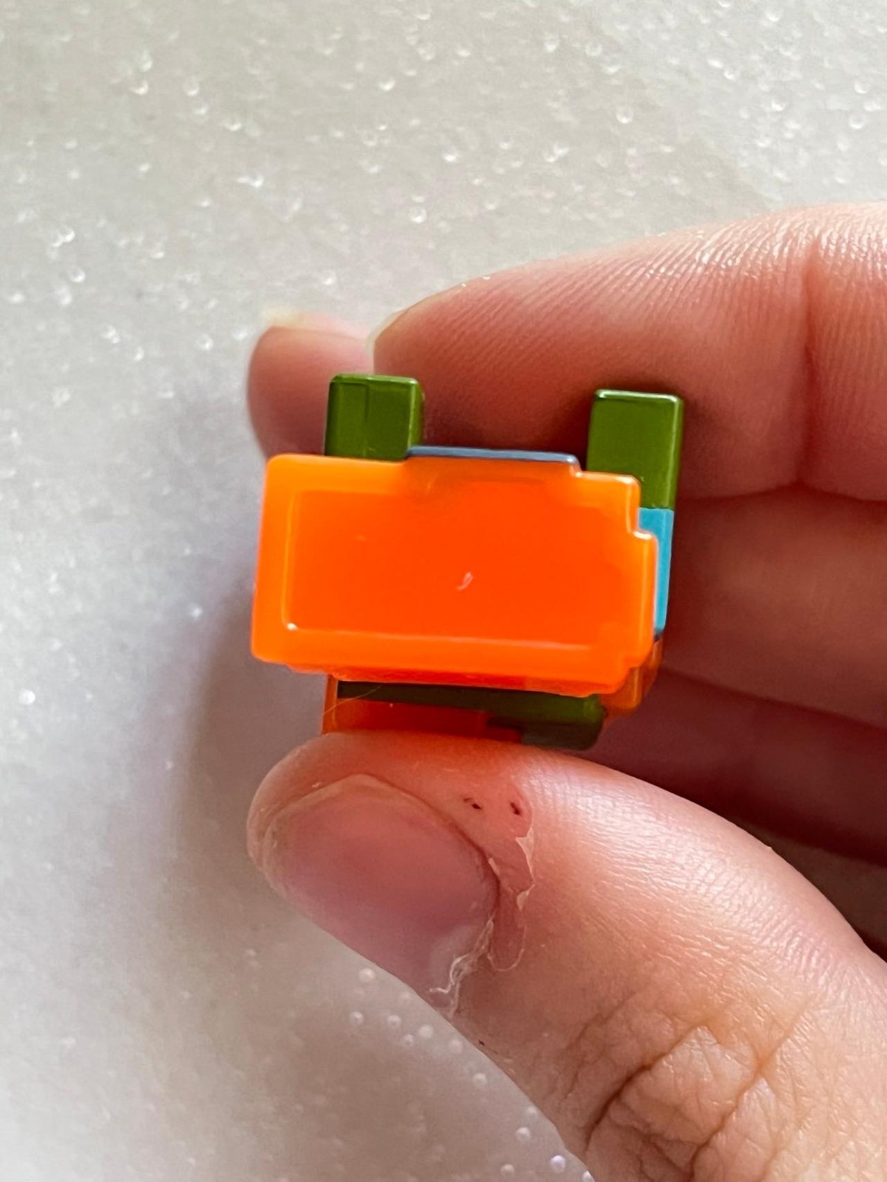 Minecraft Mini Series 3 Zombie in Flames Figure READ — image 7