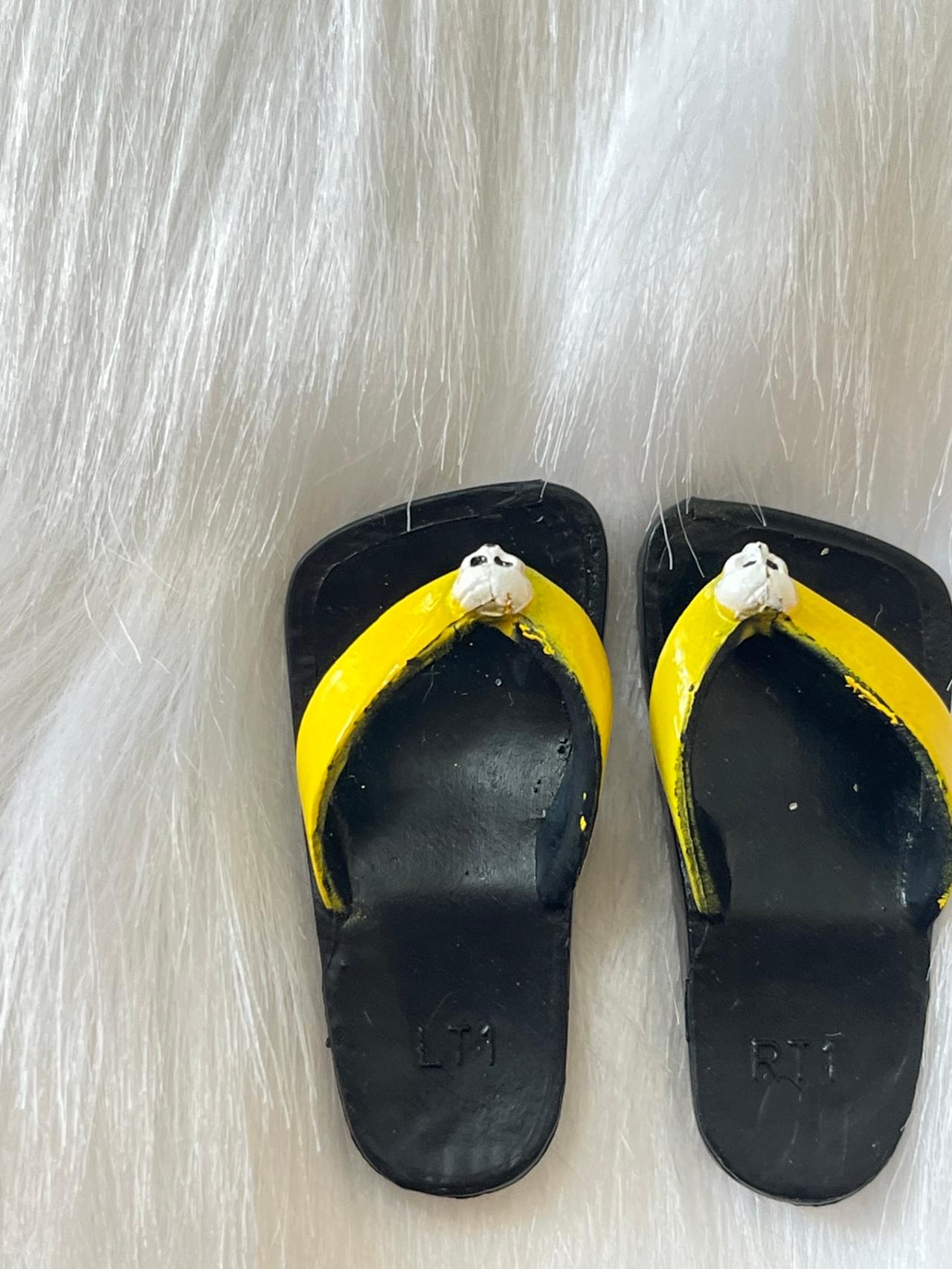 Monster High G1 Jackson Jekyll Skull Shores Sandals READ — image 3