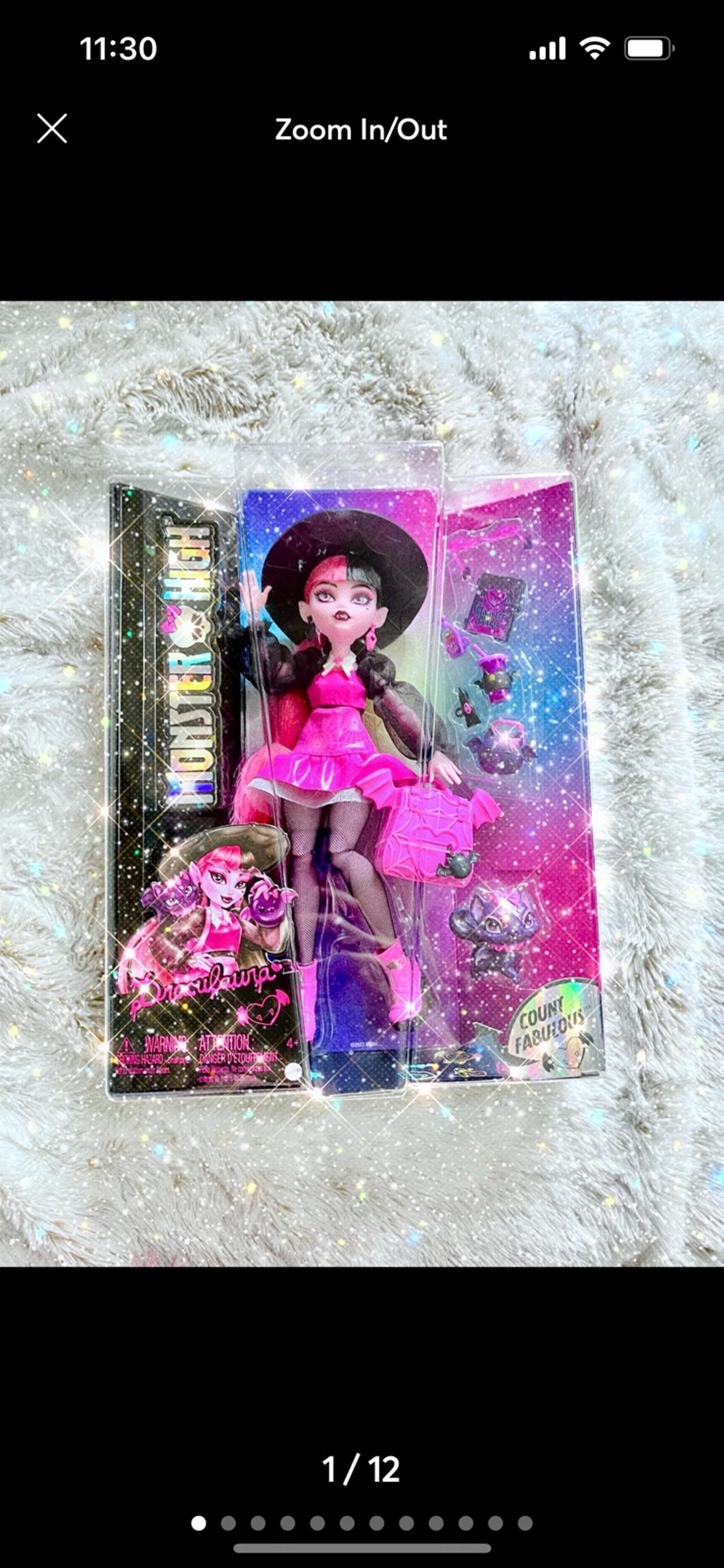 Monster High G3 Core 2 Draculaura NIB READ