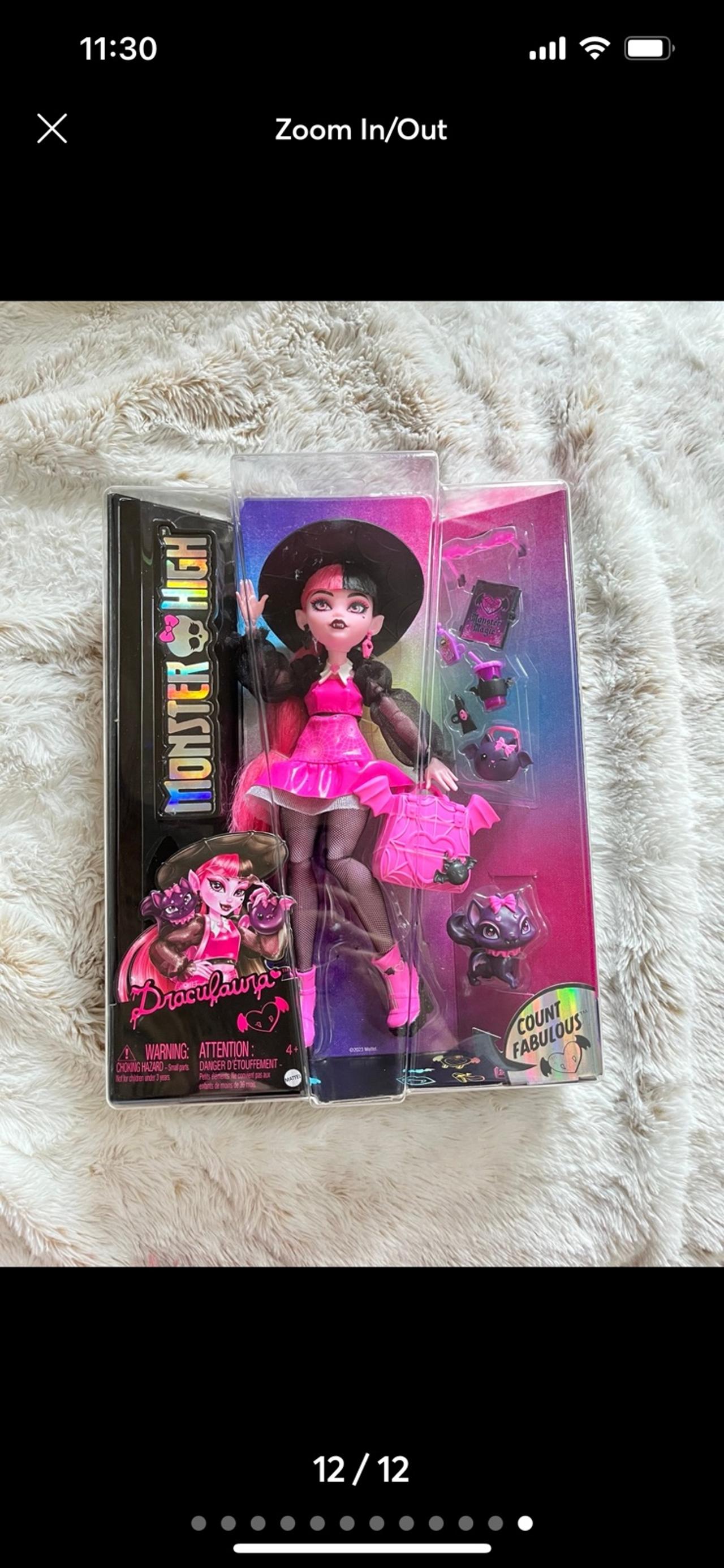 Monster High G3 Core 2 Draculaura NIB READ — image 12