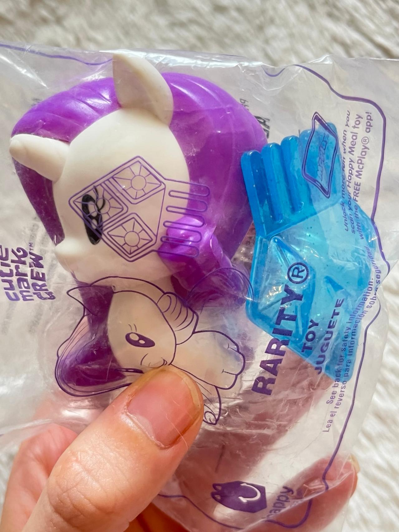 My Little Pony G4 McDonald’s Toy Rarity NIP READ — image 10
