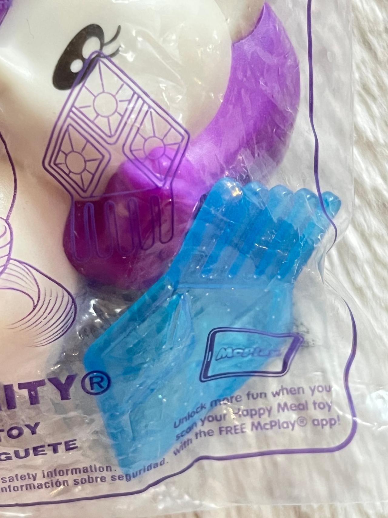My Little Pony G4 McDonald’s Toy Rarity NIP READ — image 2