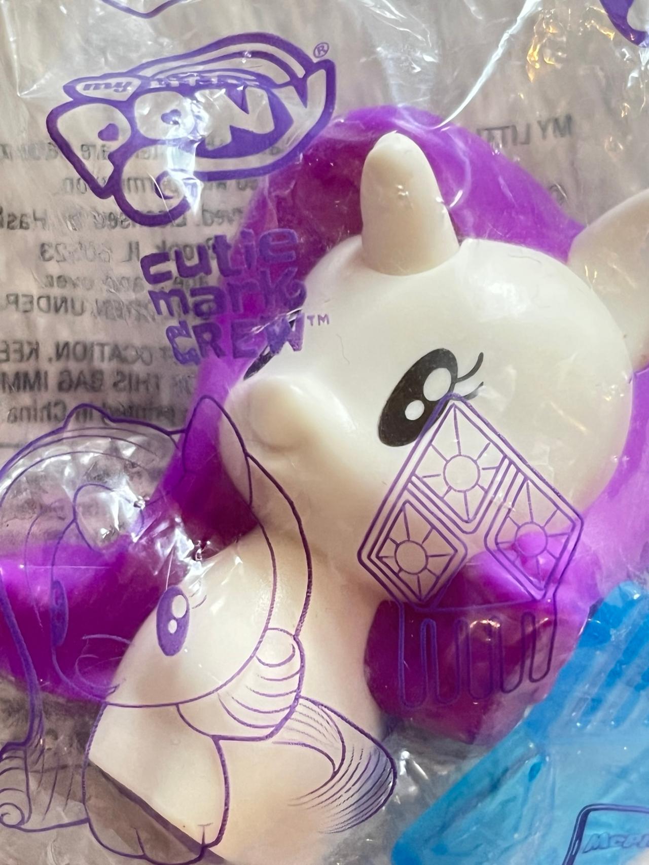 My Little Pony G4 McDonald’s Toy Rarity NIP READ — image 3