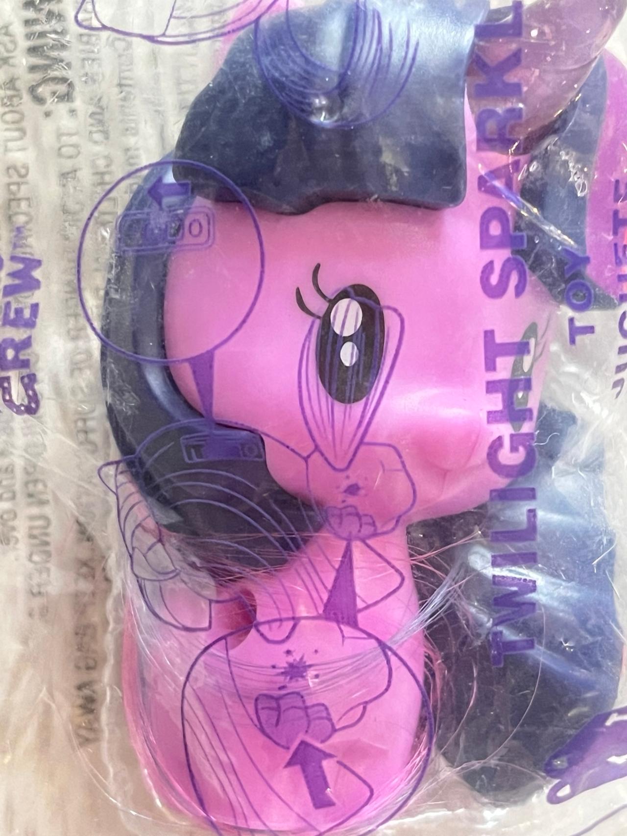 My Little Pony G4 McDonald’s Toy Twilight Sparkle NIP READ — image 2