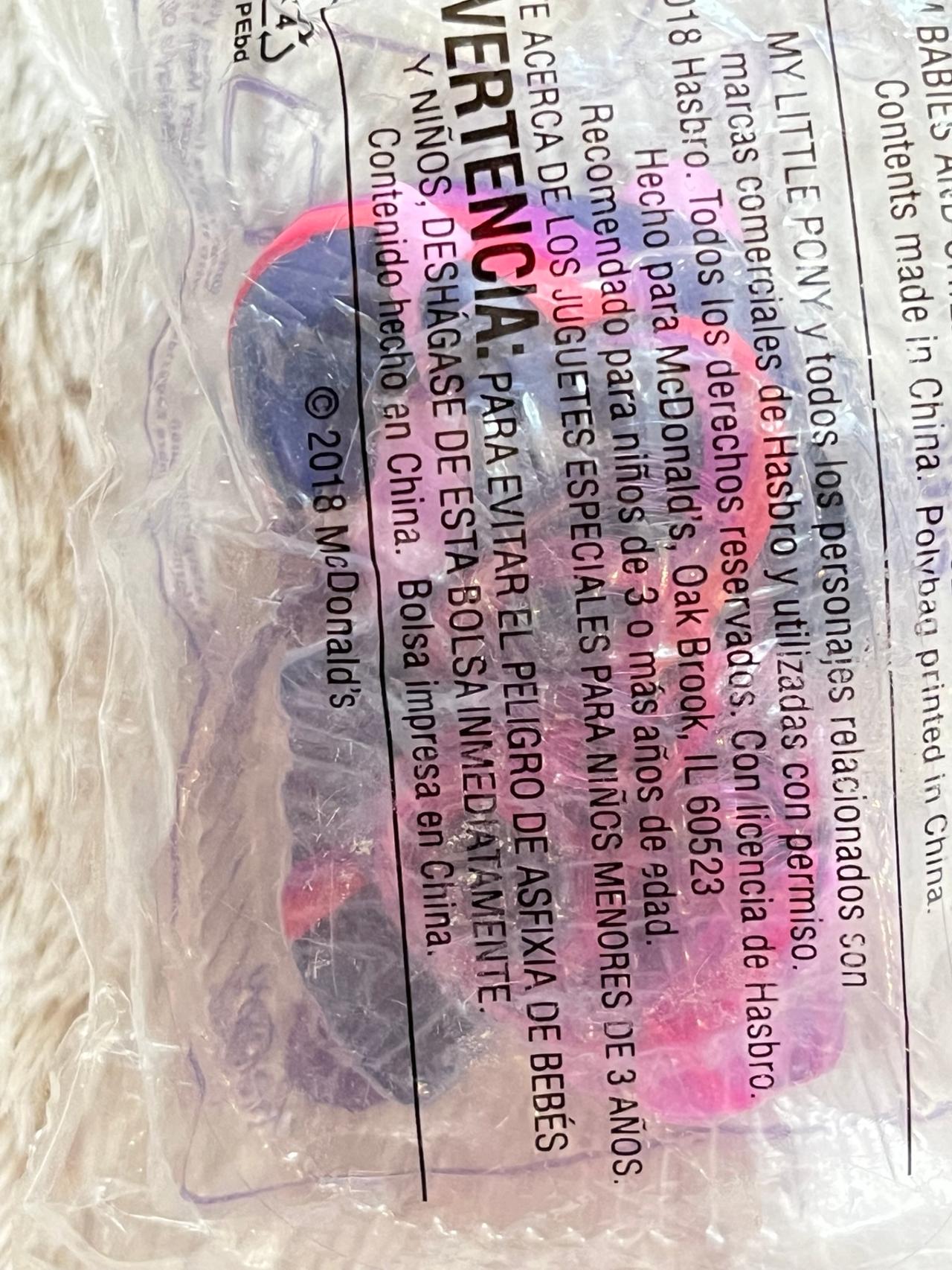 My Little Pony G4 McDonald’s Toy Twilight Sparkle NIP READ — image 3