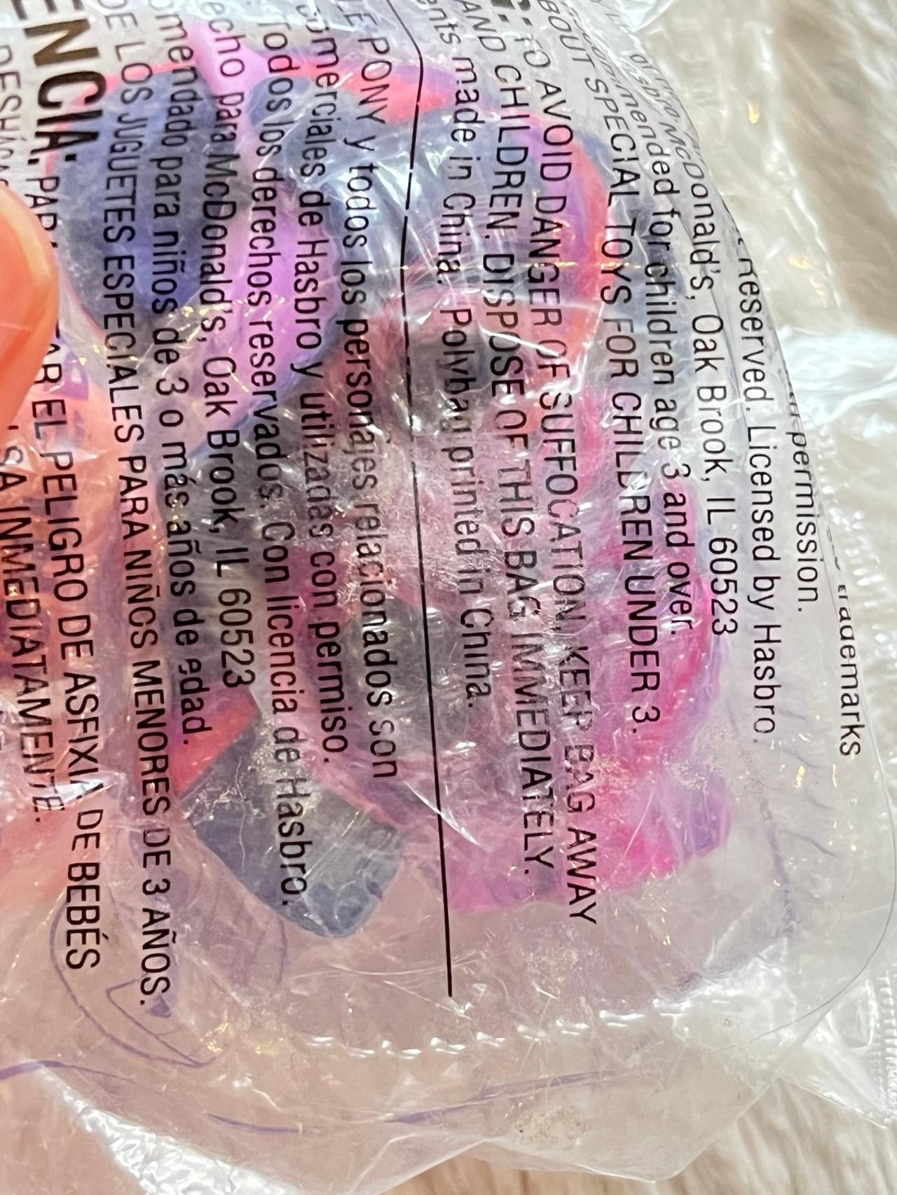 My Little Pony G4 McDonald’s Toy Twilight Sparkle NIP READ — image 4
