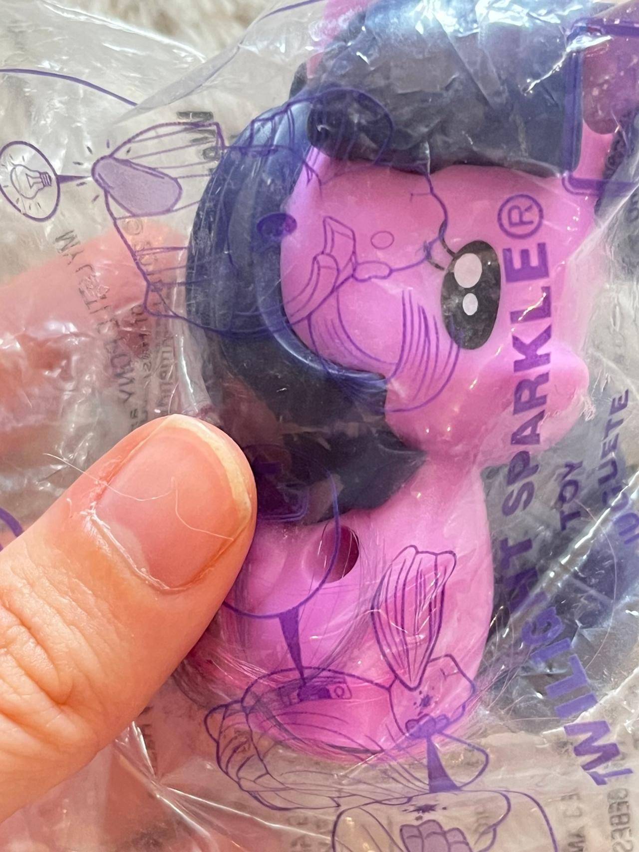 My Little Pony G4 McDonald’s Toy Twilight Sparkle NIP READ — image 5