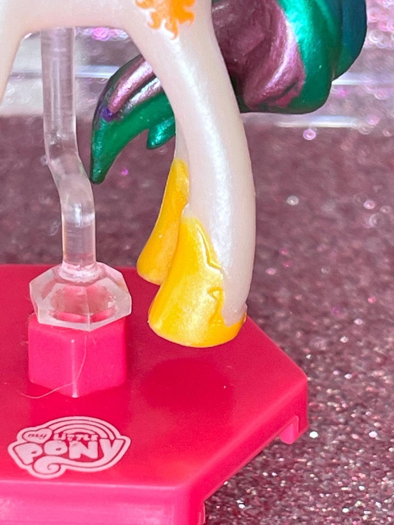 My Little Pony Metallic Pearly Series Princess Celestia 3-4” Figure READ — image 4