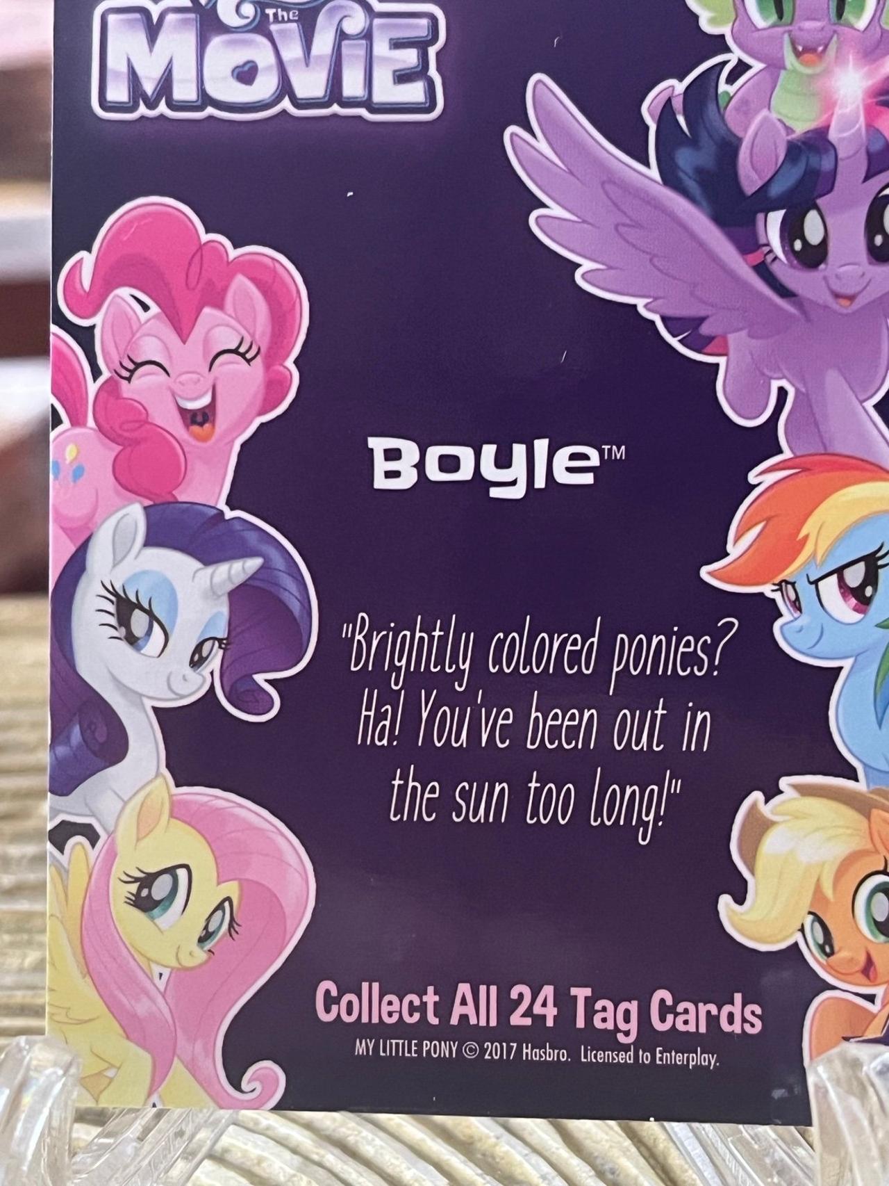 My Little Pony Movie 2017 Dog Tag Card Boyle T15 — image 10