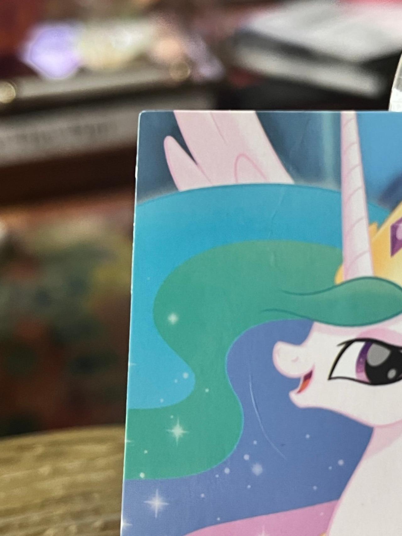 My Little Pony Movie 2017 Dog Tag Card Princess Celestia T17 — image 2