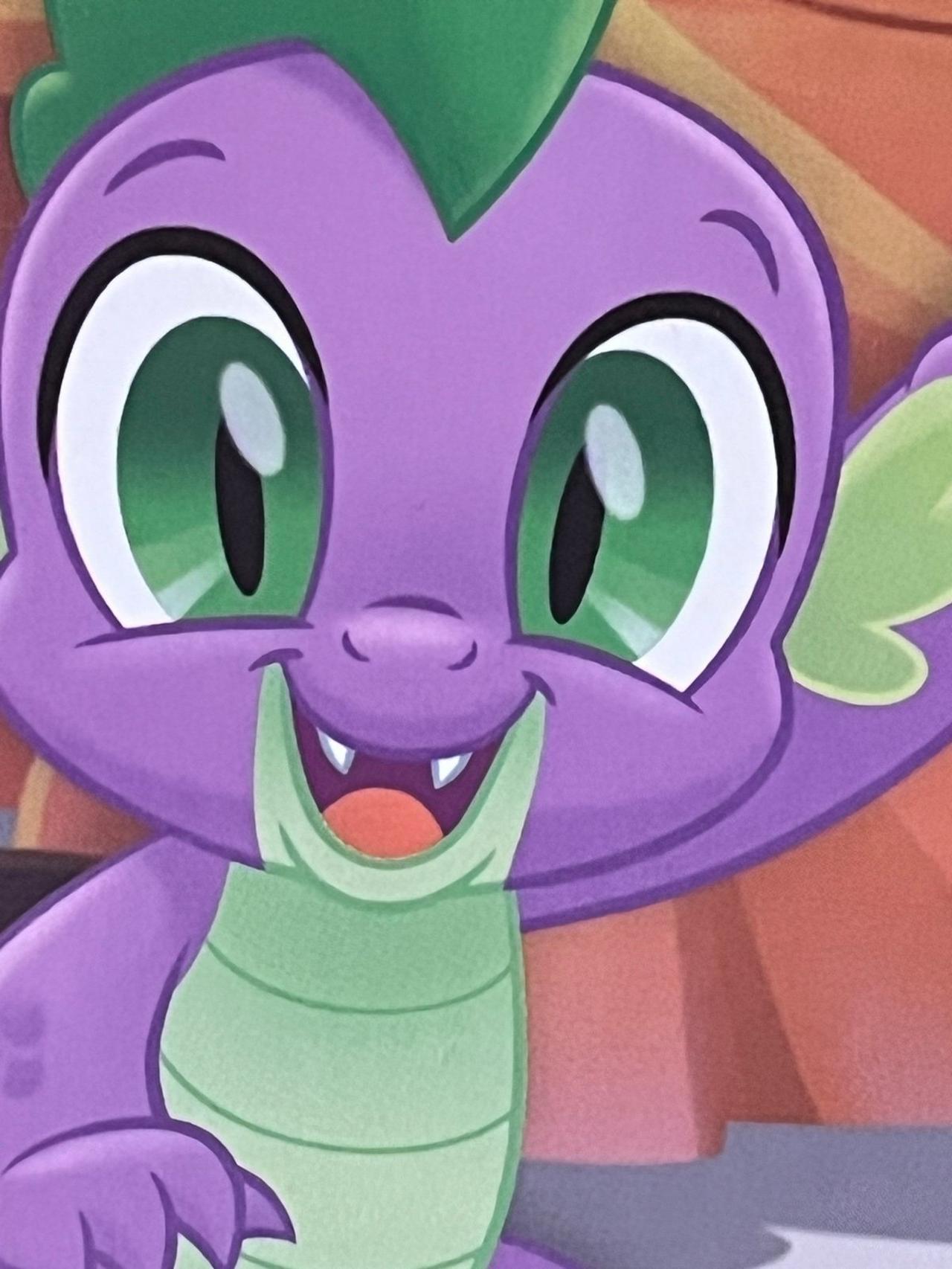 My Little Pony Movie 2017 Dog Tag Card Spike T7 — image 2