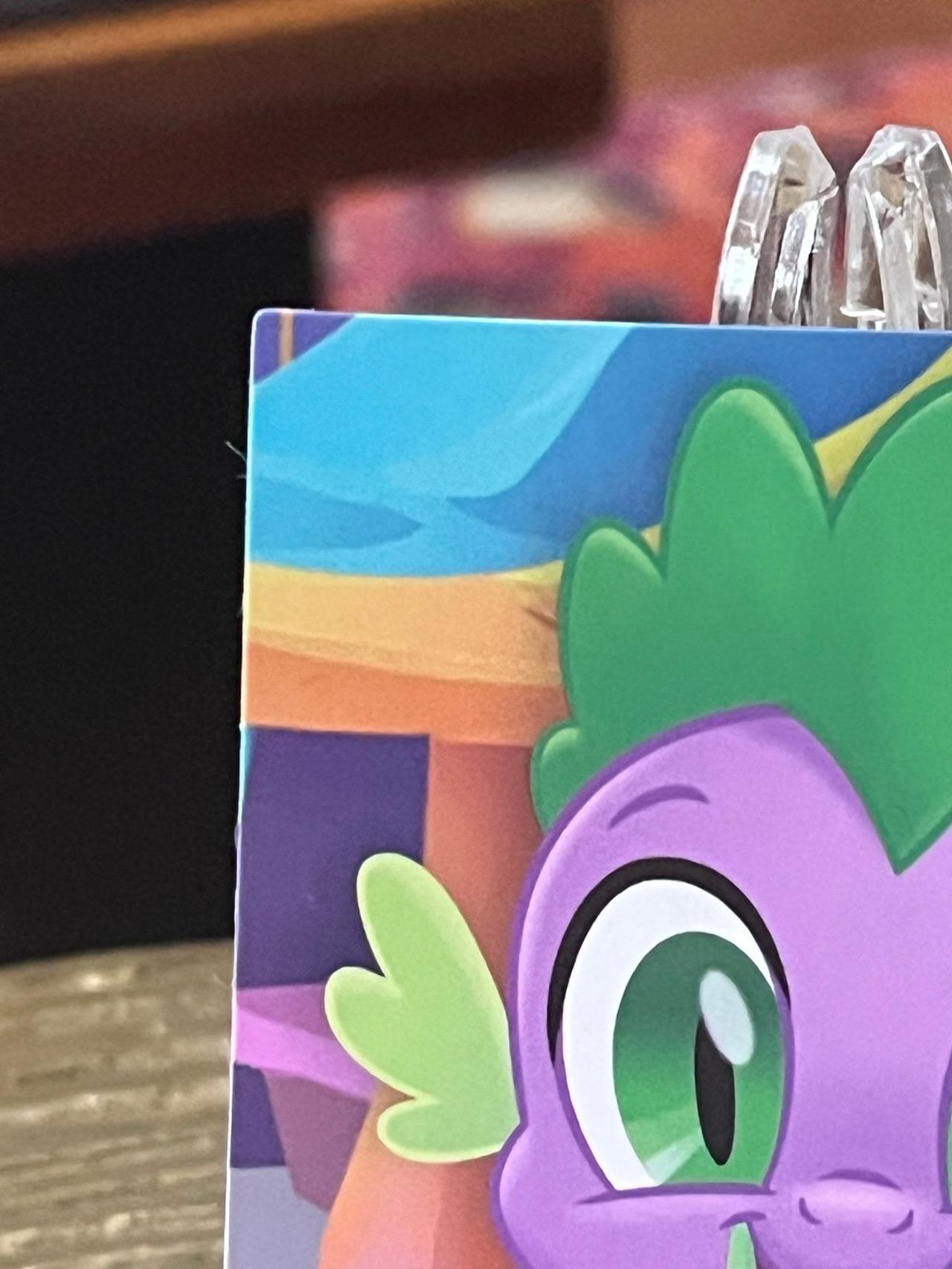 My Little Pony Movie 2017 Dog Tag Card Spike T7 — image 3