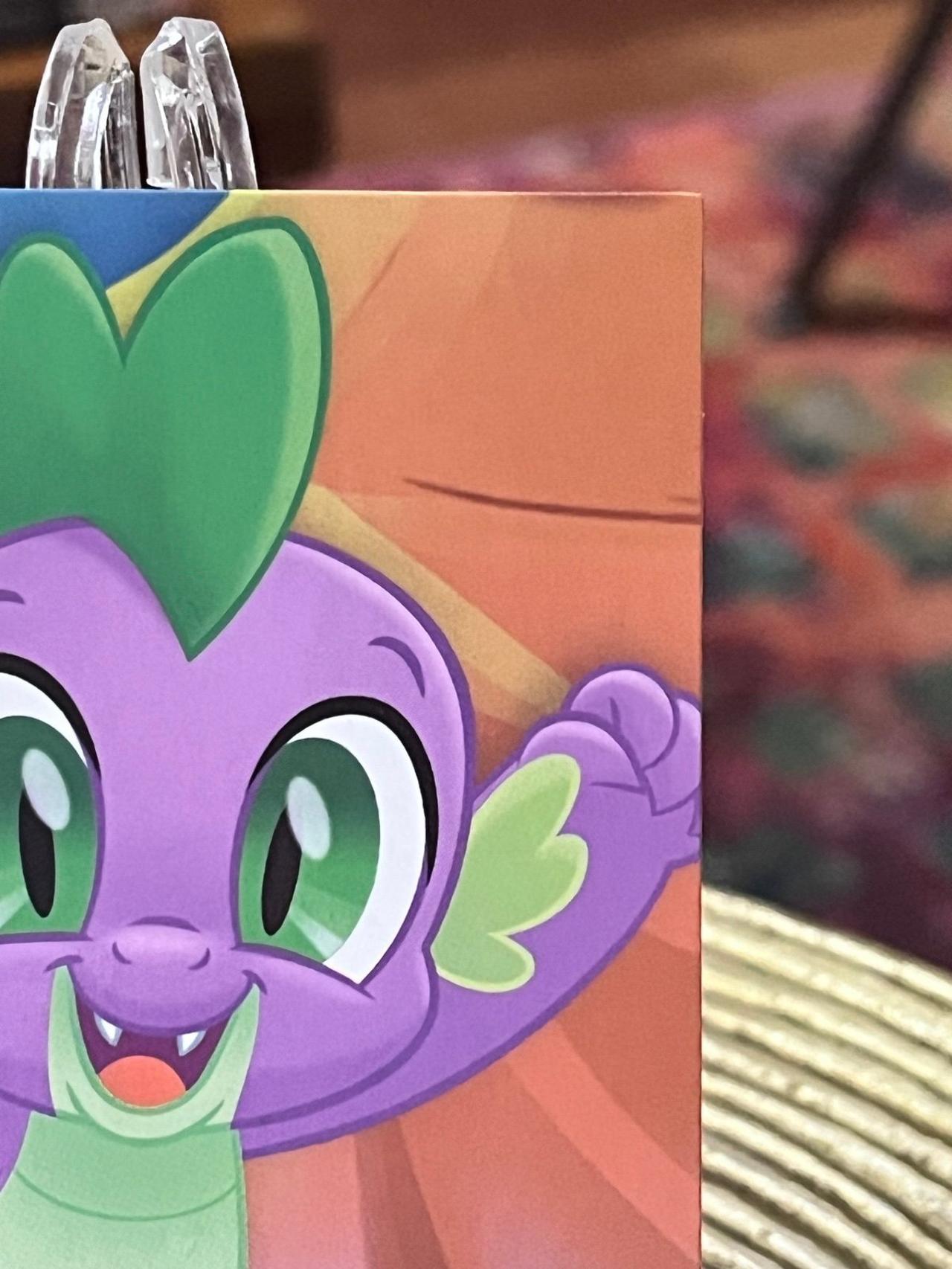 My Little Pony Movie 2017 Dog Tag Card Spike T7 — image 4