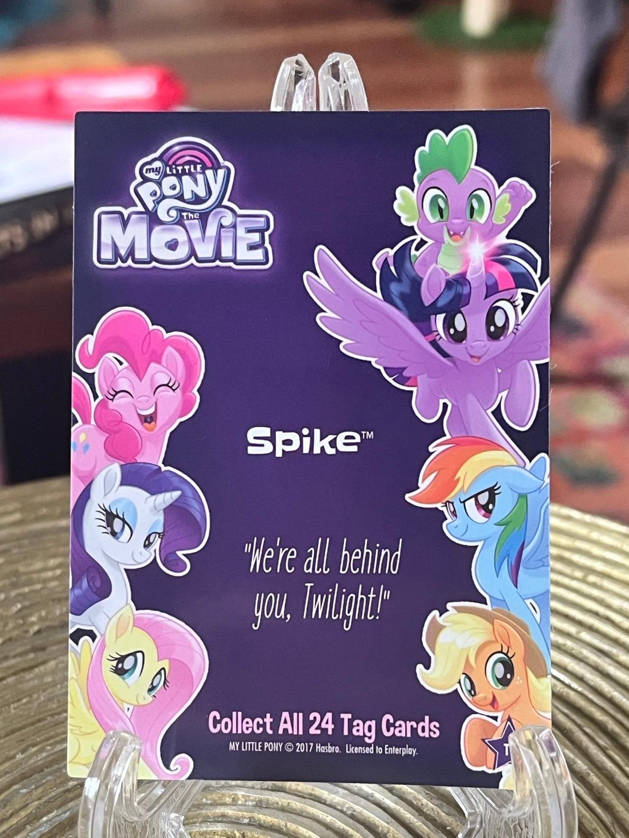 My Little Pony Movie 2017 Dog Tag Card Spike T7 — image 7