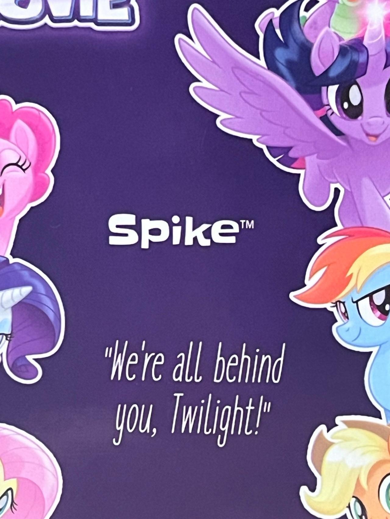 My Little Pony Movie 2017 Dog Tag Card Spike T7 — image 8