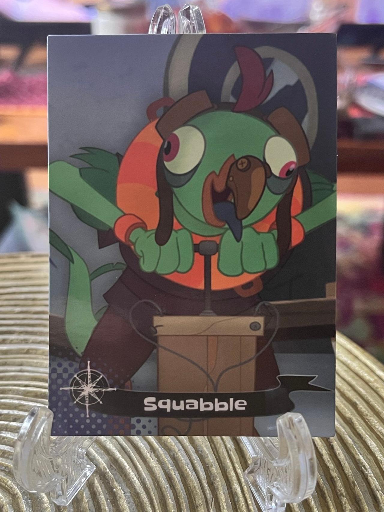 My Little Pony Movie 2017 Dog Tag Card Squabble T16