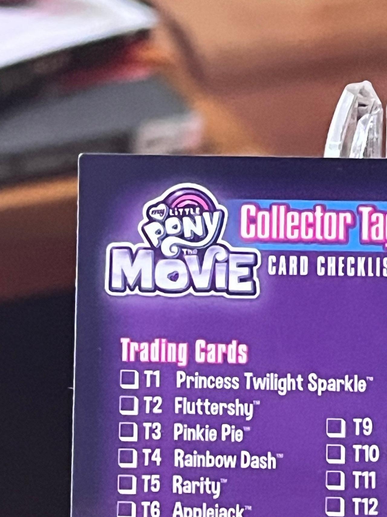 My Little Pony Movie 2017 Dog Tag Puzzle Card T19 — image 8