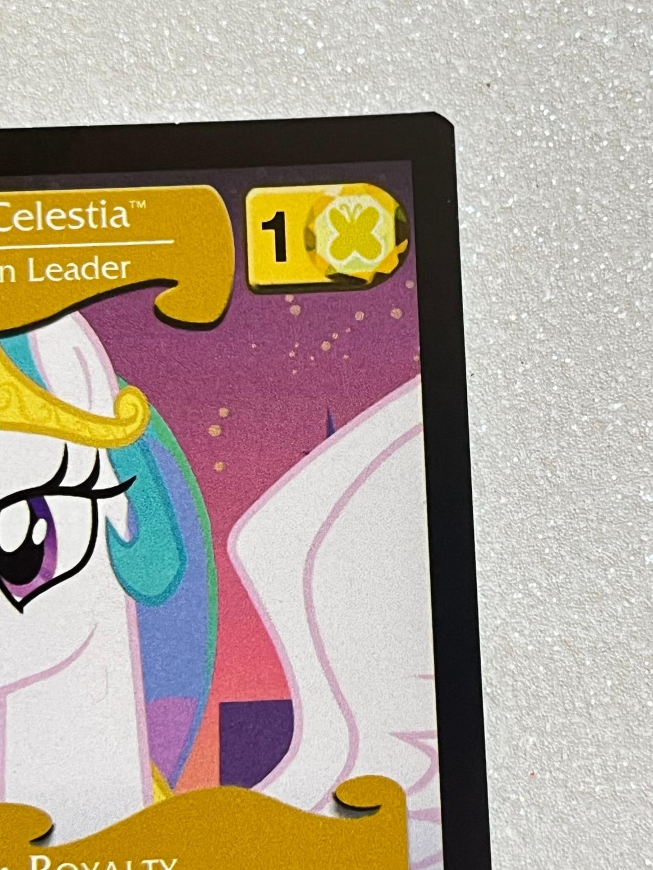 My Little Pony Trading Card Game 2016 Princess Celestia Equestrian Leader — image 11