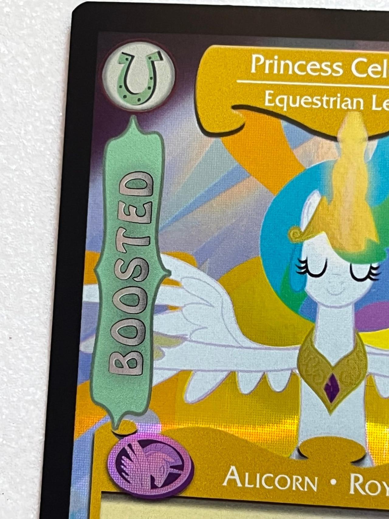 My Little Pony Trading Card Game 2016 Princess Celestia Equestrian Leader — image 4