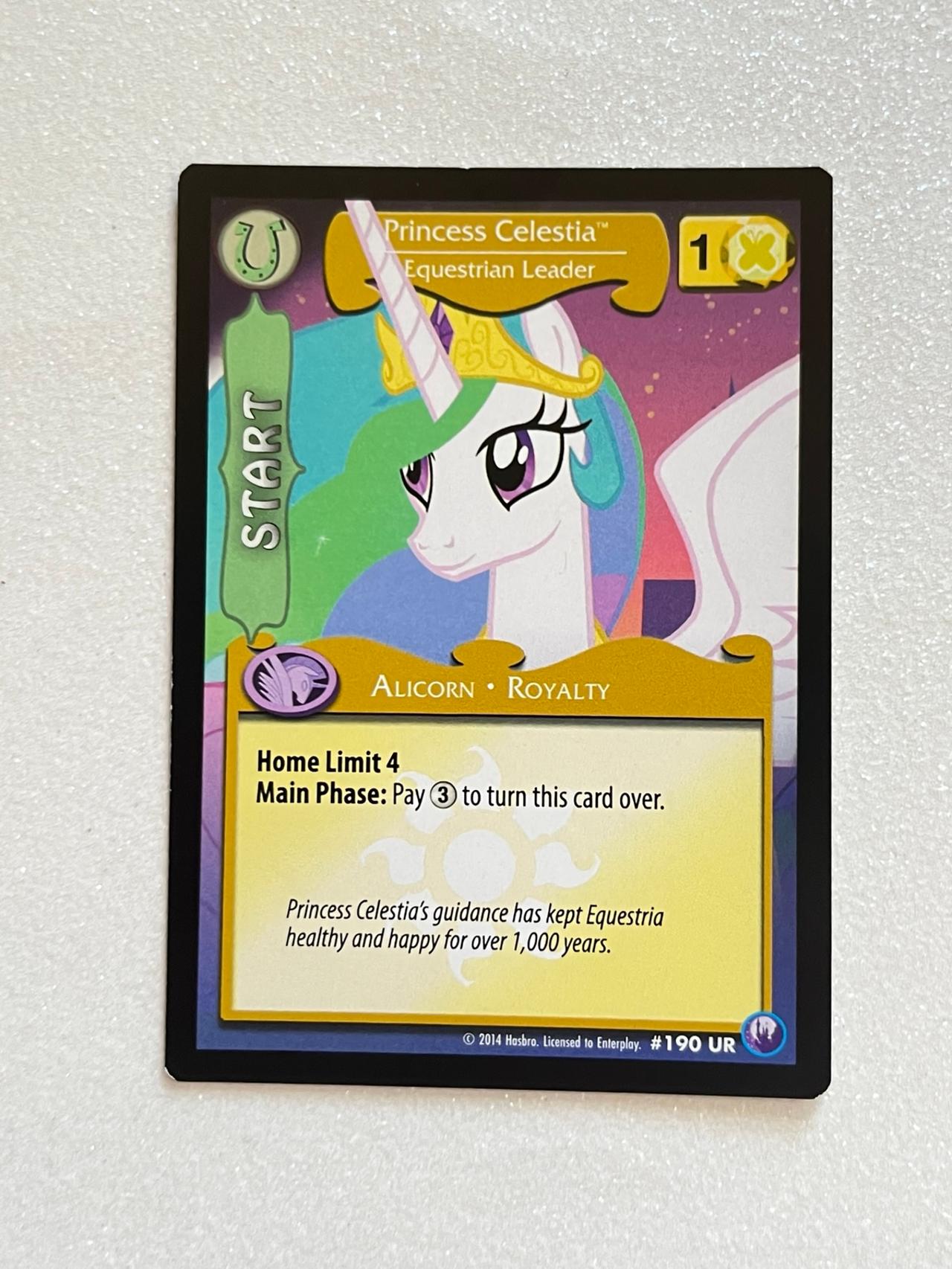 My Little Pony Trading Card Game 2016 Princess Celestia Equestrian Leader — image 7