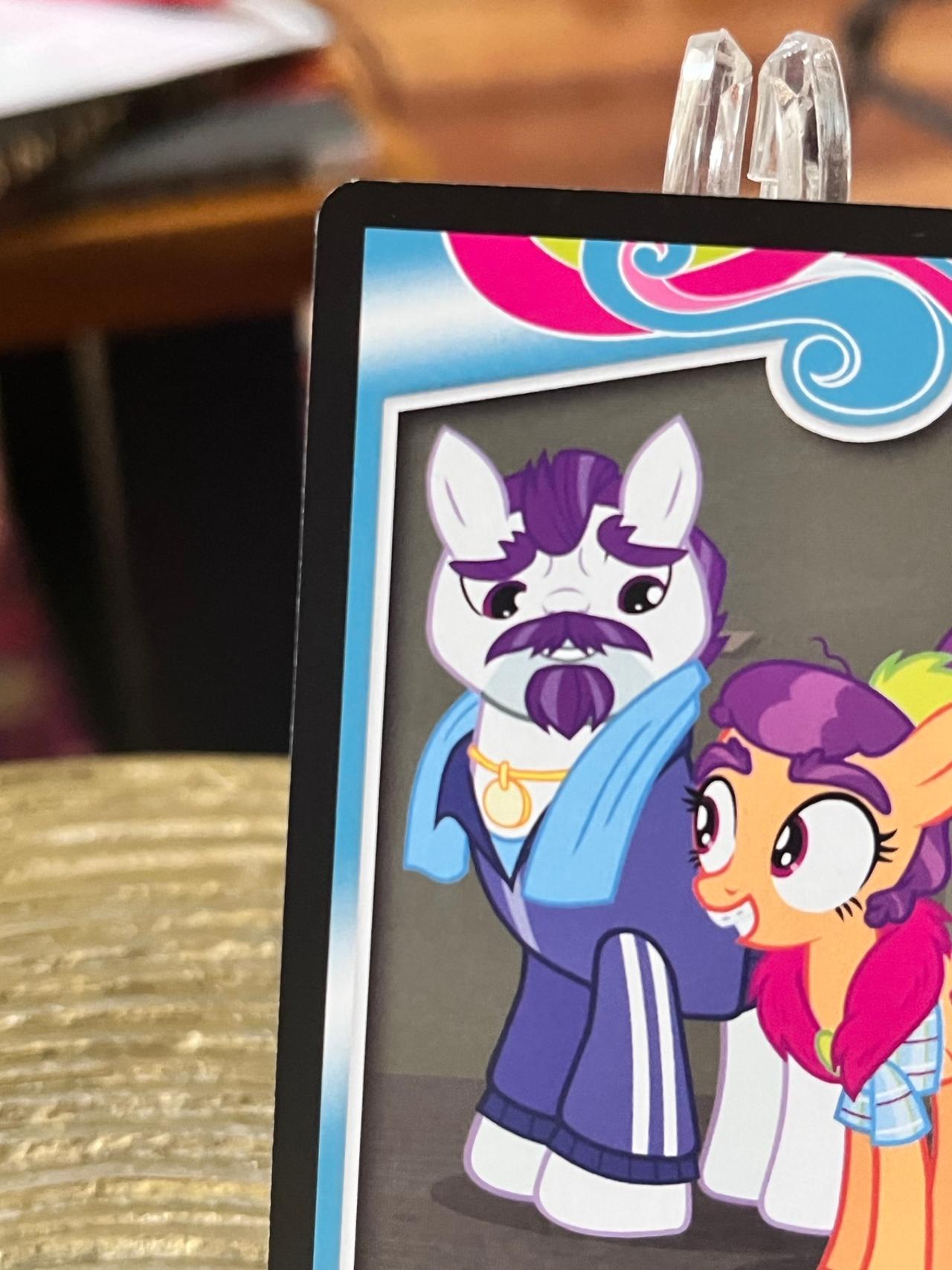 My Little Pony Trading Card Game 2017 Mr. Stripes & Plaid Stripes #29 — image 2