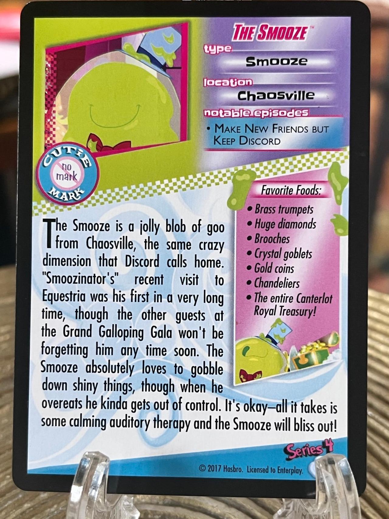 My Little Pony Trading Card Game 2017 The Smooze #20 — image 6