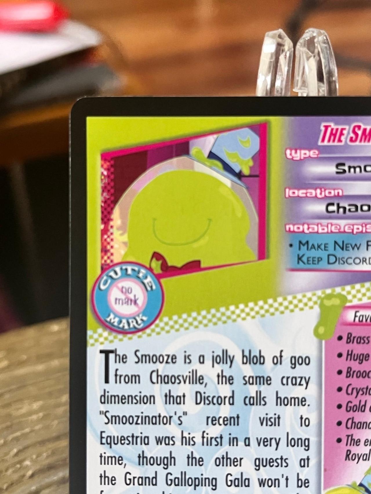 My Little Pony Trading Card Game 2017 The Smooze #20 — image 7