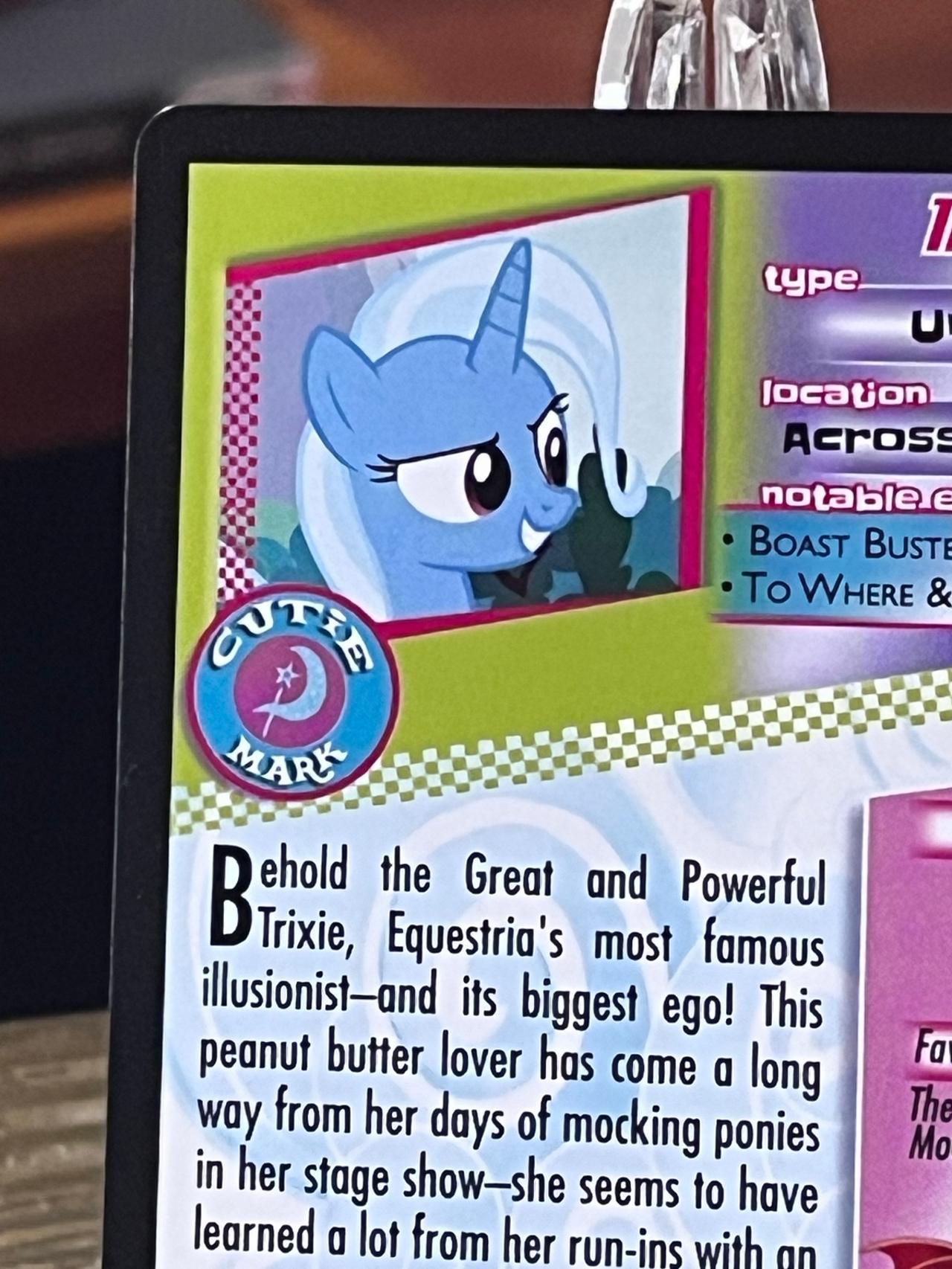 My Little Pony Trading Card Game 2017 Trixie #15 — image 7